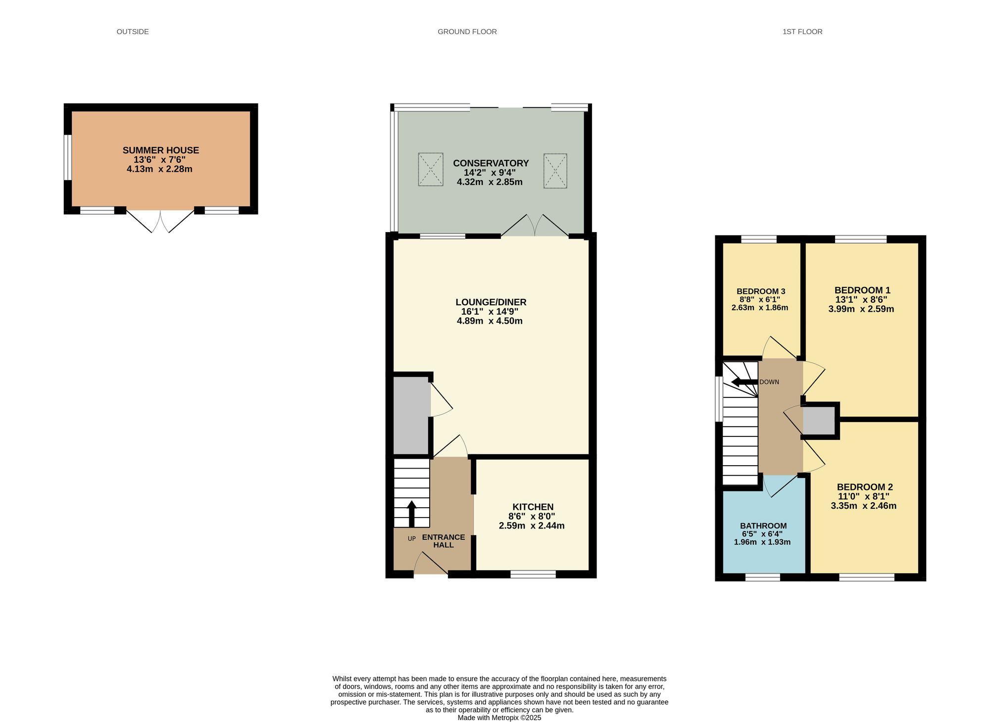 1 Barrow Down Gardens, Southampton floorplan