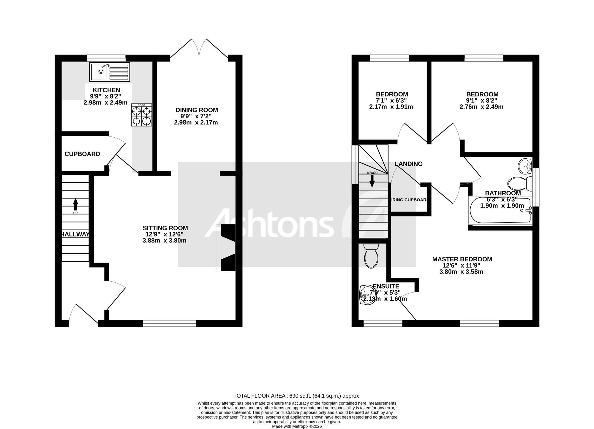2 The Shires, St. Helens floorplan