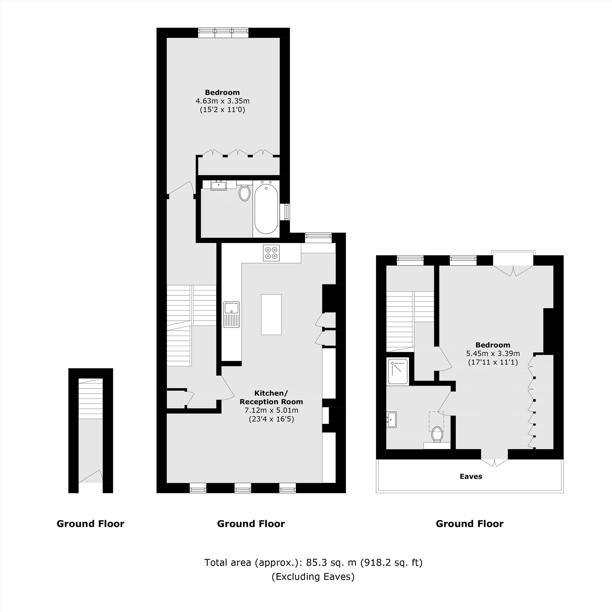 41B, Althea Street, London floorplan