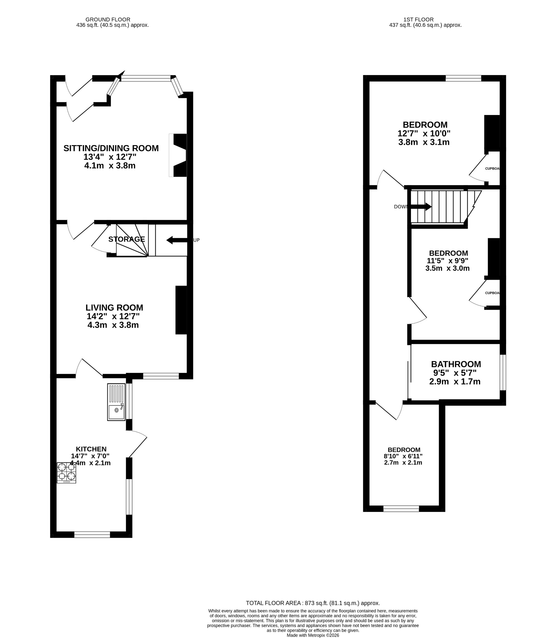 3 Albert Road, Harrogate, North Yorkshire floorplan