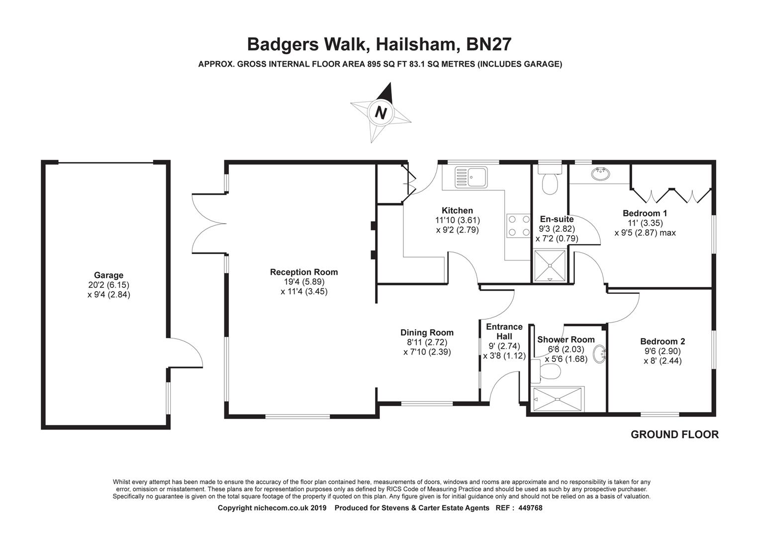 2 Bedrooms Mobile/park home for sale in Badgers Walk, Deanland Wood Park, Golden Cross, Hailsham BN27