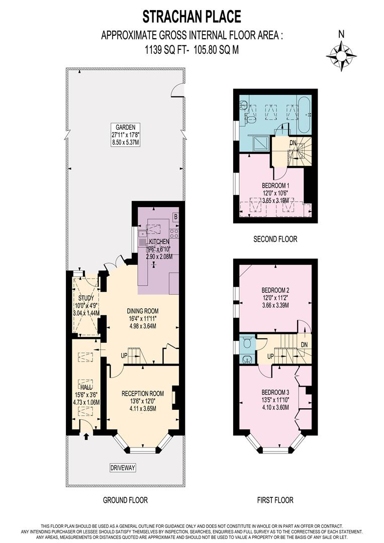6, Strachan Place, Wimbledon floorplan
