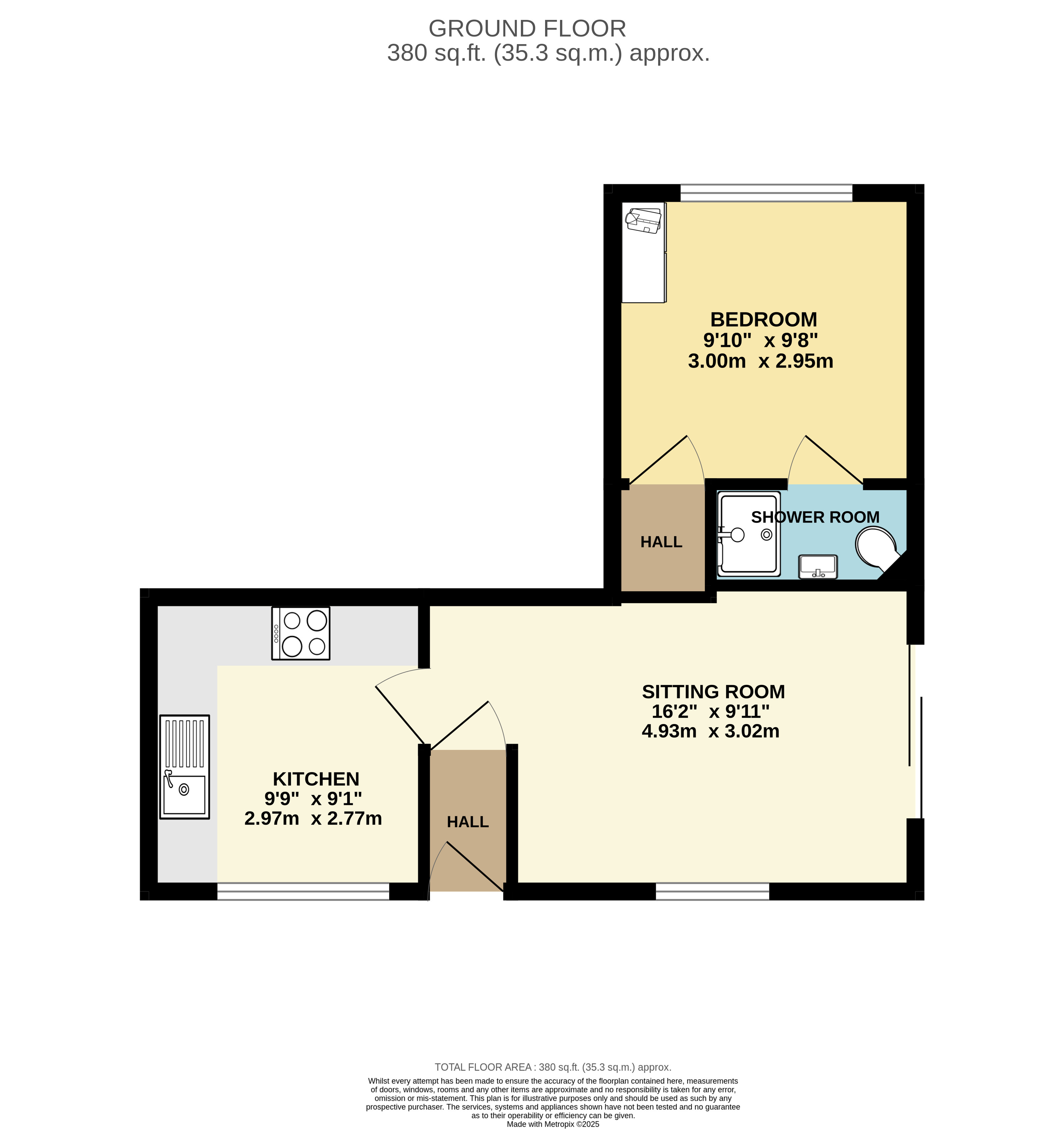 The Annexe, Bailiffs Cottage,, Exford, Somerset floorplan