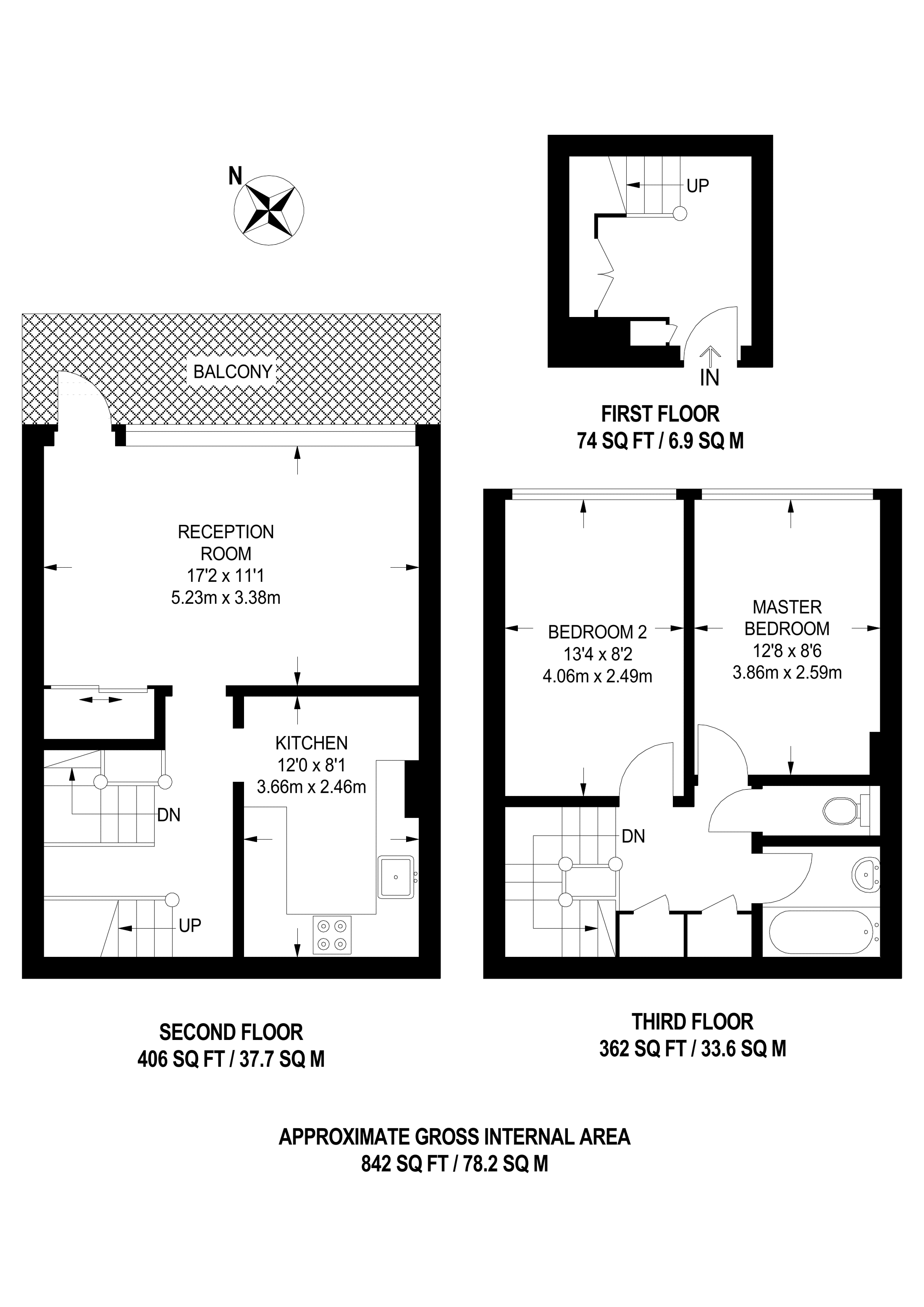 2 Bedrooms Flat for sale in Perran Walk, Brentford TW8