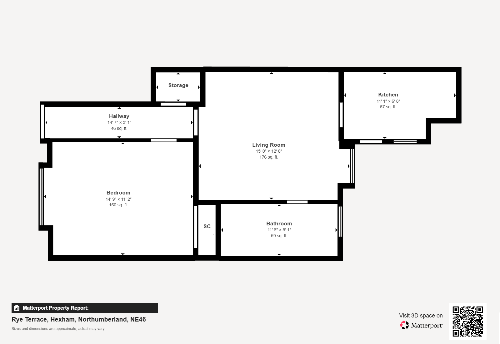 23, Rye Terrace, Hexham floorplan