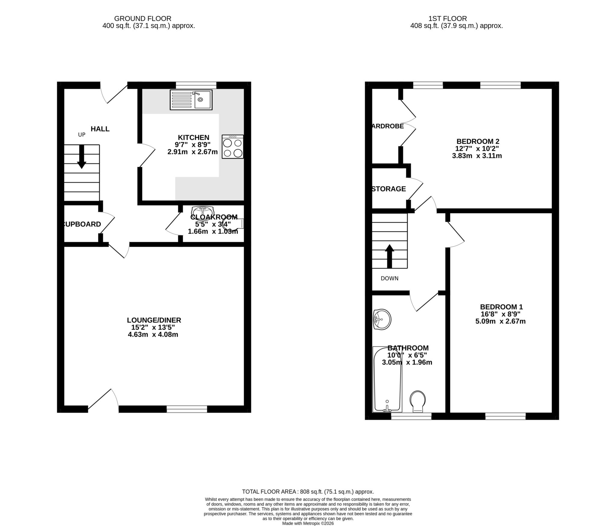 6, Wilkinson Drive, Great Yarmouth floorplan