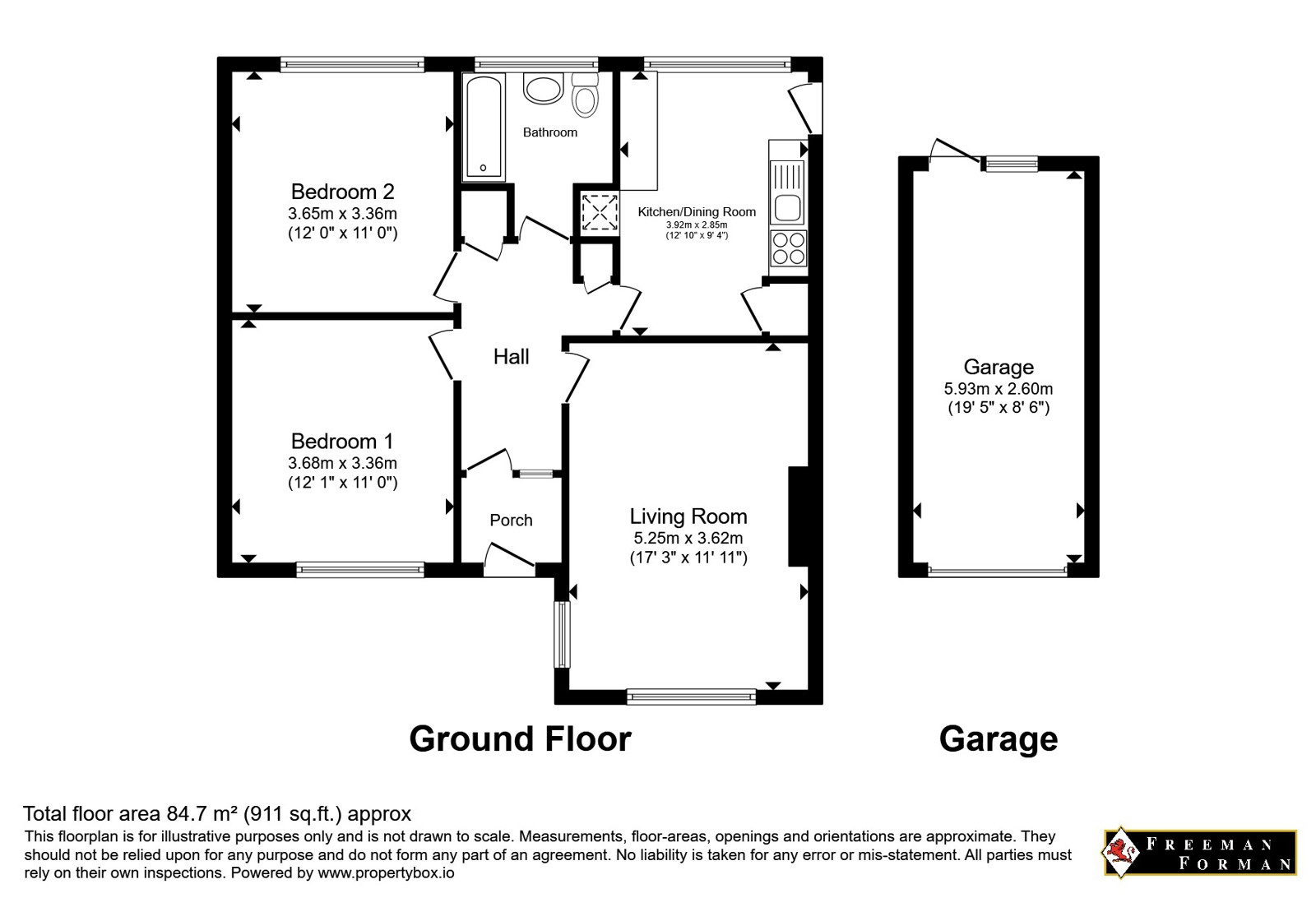 31, Rother View, Etchingham floorplan