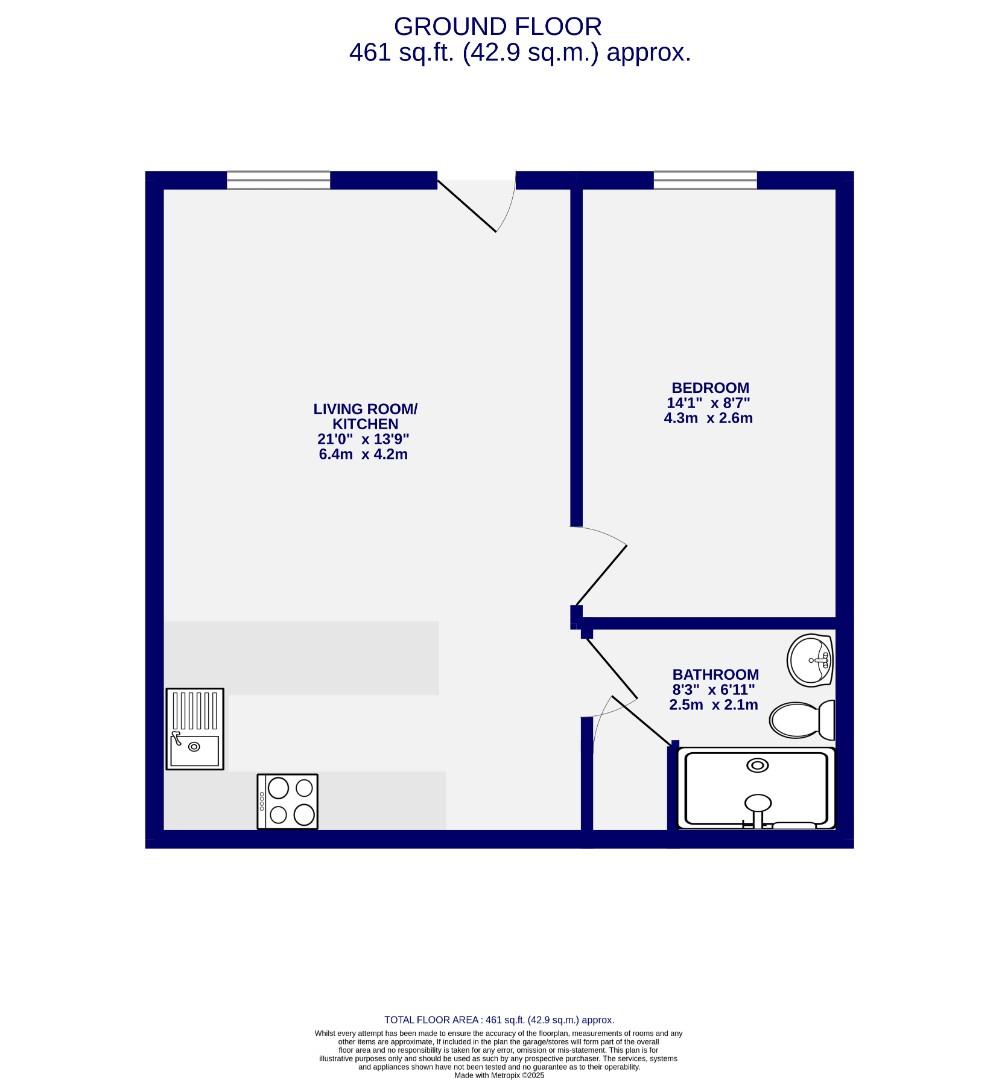 Apartment 8, Neon, Kettlestring Lane, York floorplan