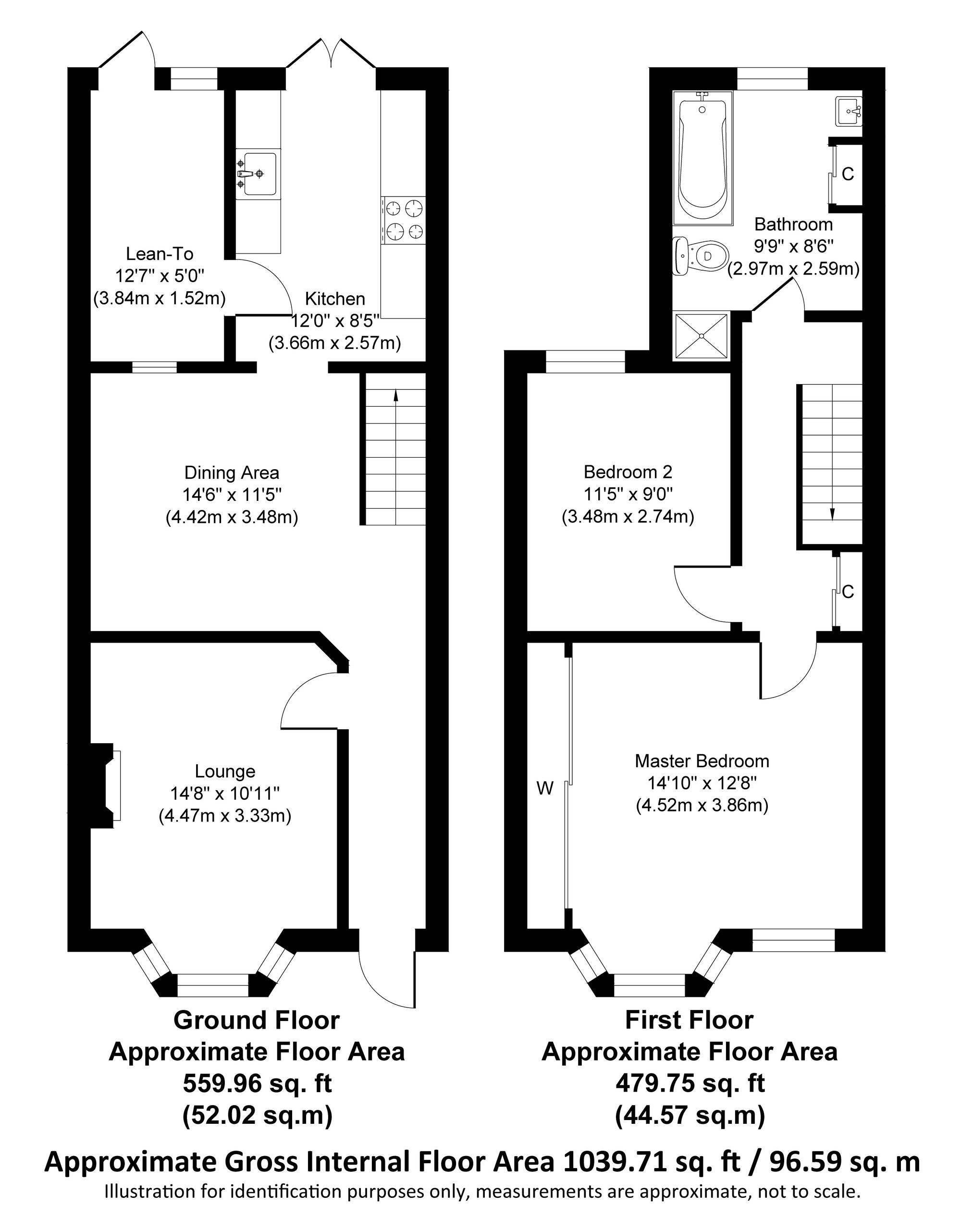 338 Central Avenue, Southend-On-Sea floorplan