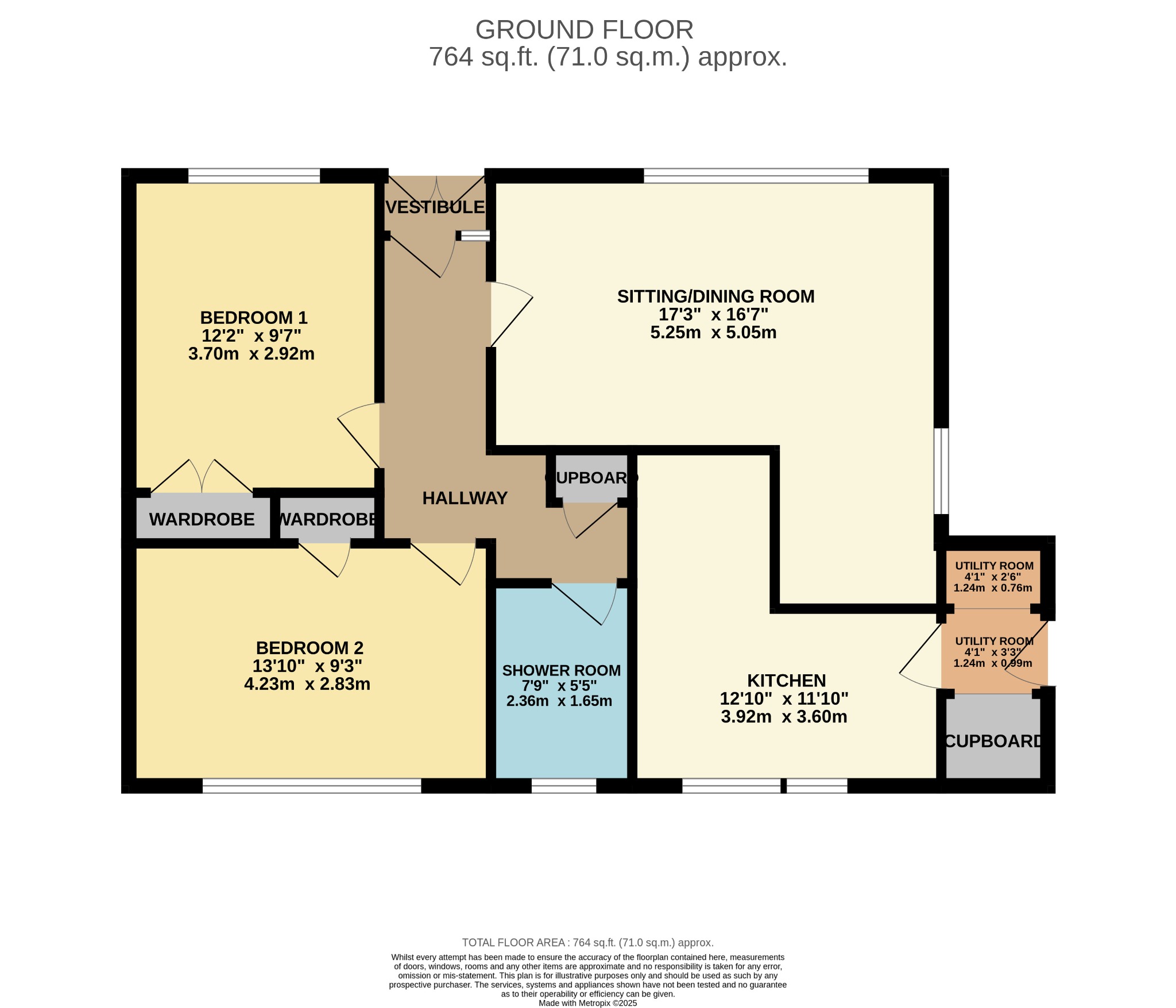 107, Marine Parade, Dunoon floorplan