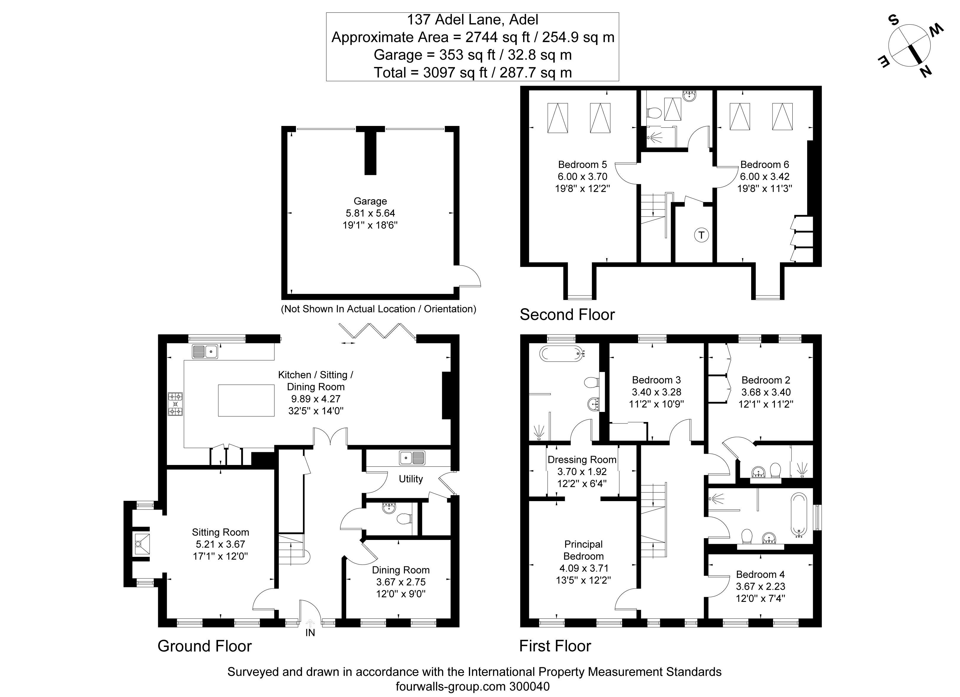 Adel Lane, Adel, Leeds, West Yorkshire LS16, 6 bedroom detached house