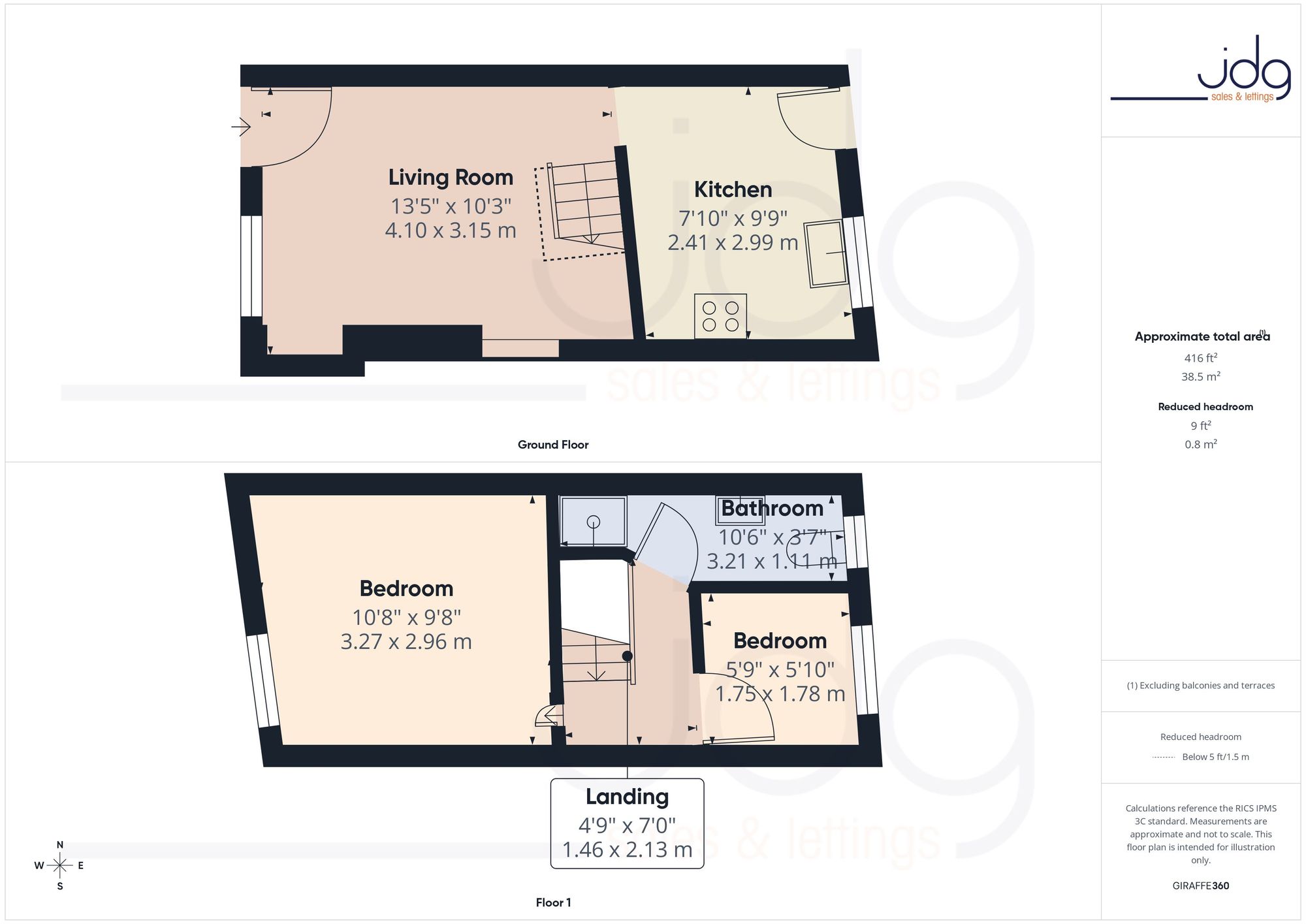 9 Chapel Street, Lancaster floorplan