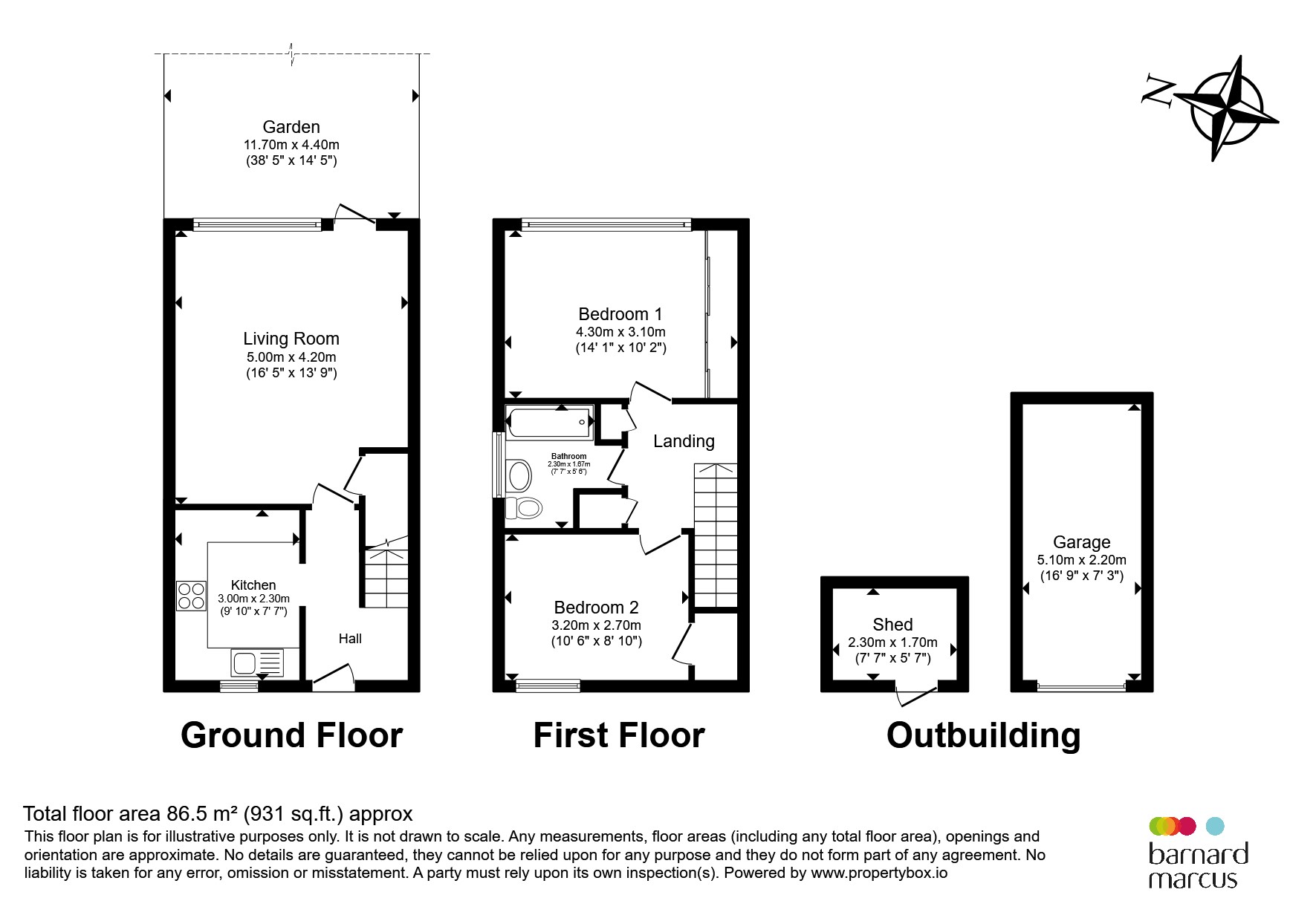 1, Audley Place, Sutton floorplan