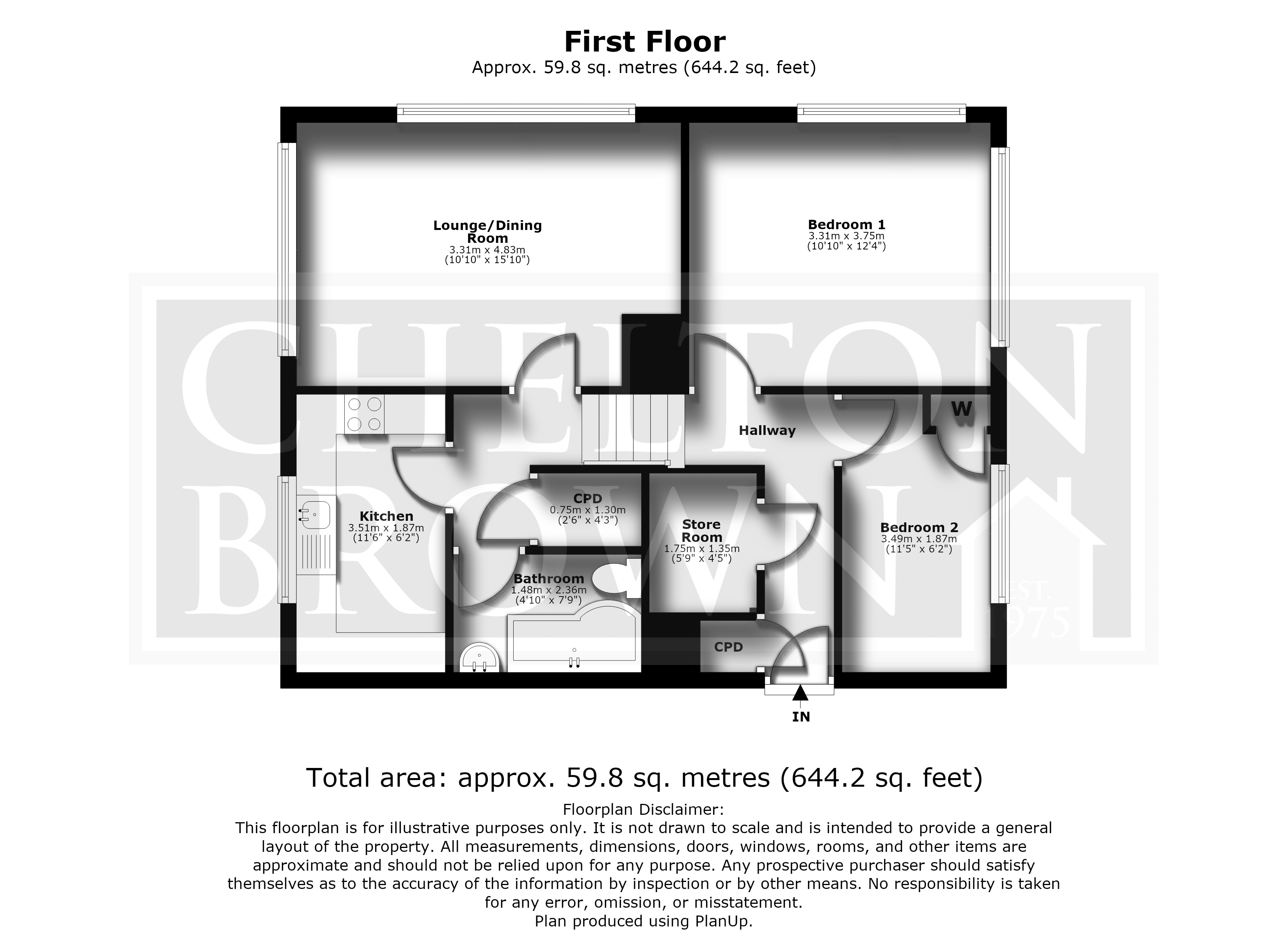 1, Lone Pine Court, Northampton floorplan