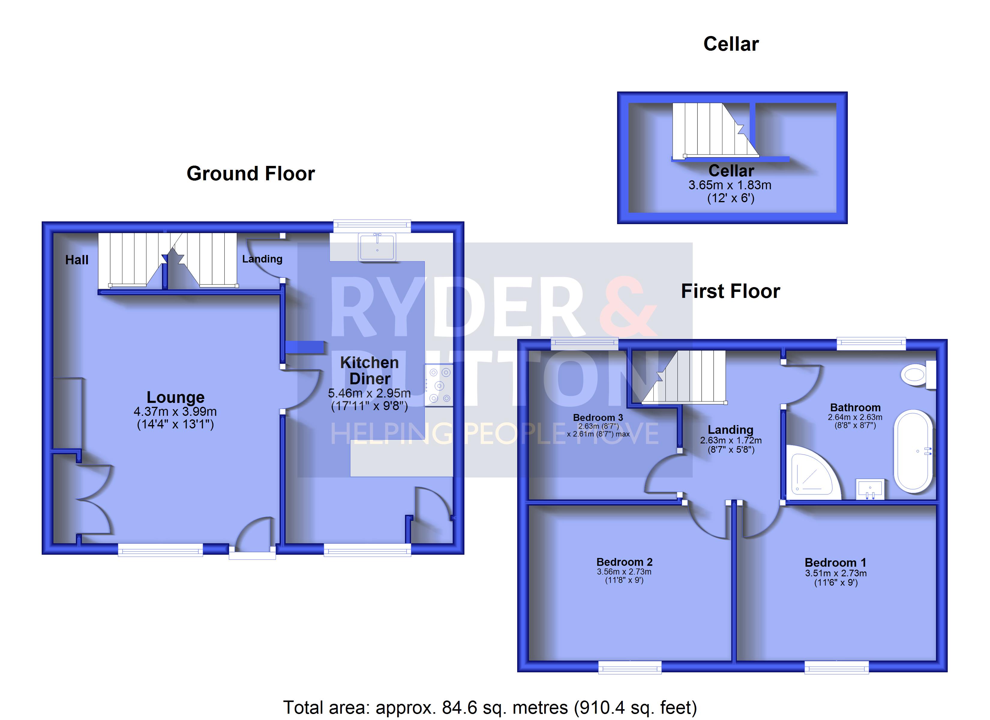 7, Carr Mount, Rossendale floorplan