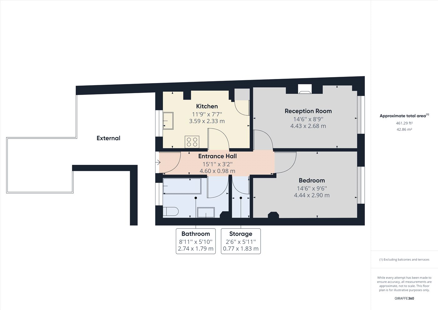 Kingsbury Road, London floorplan