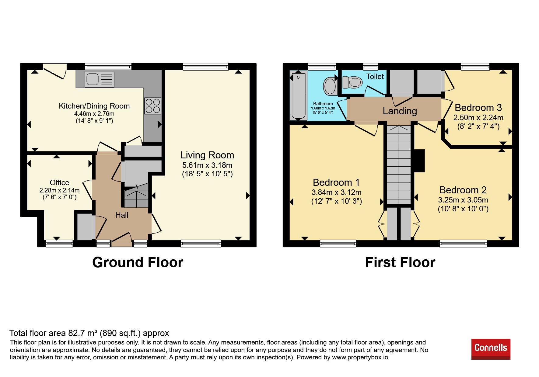 Roundhill Close, Southampton floorplan
