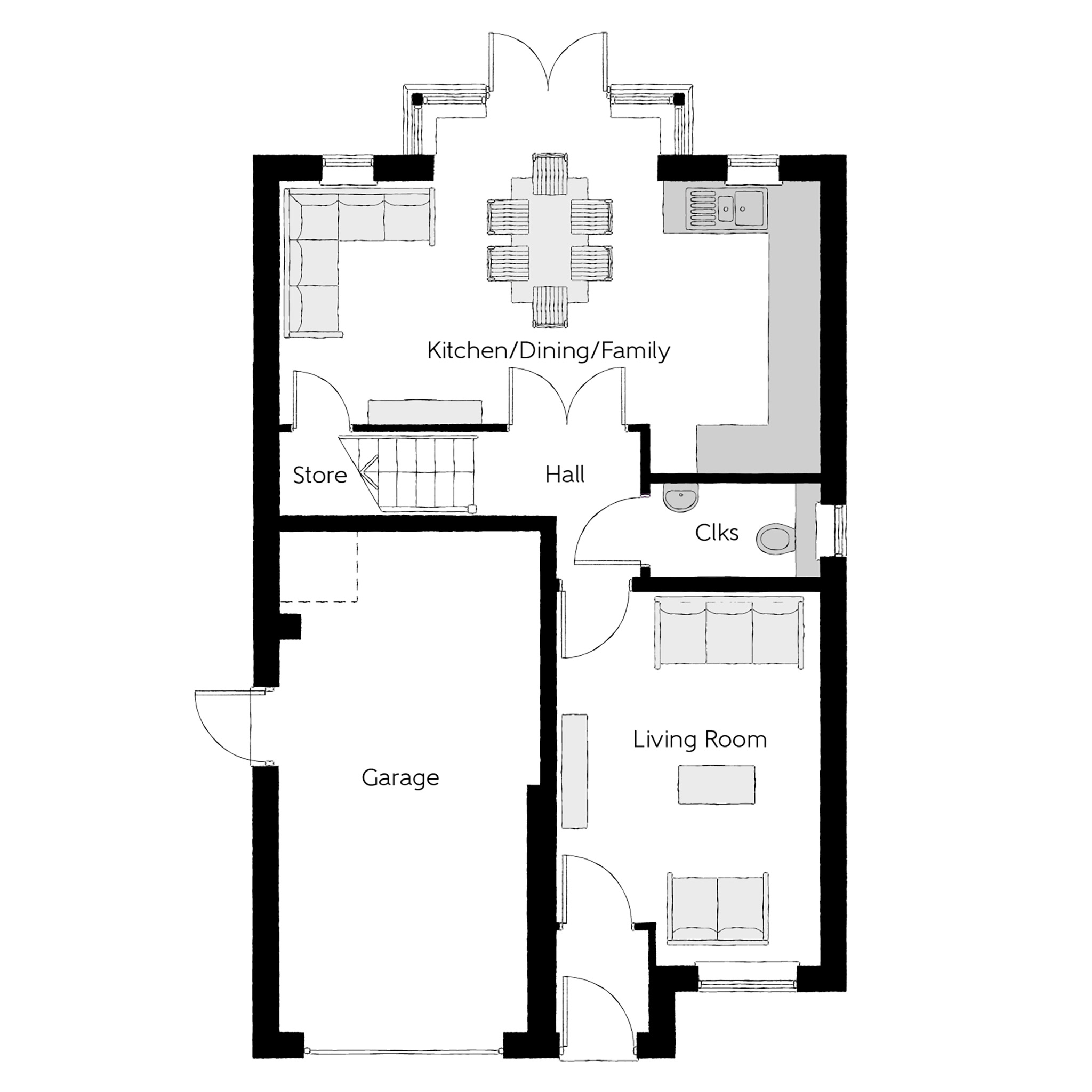 89, Fivefield Road, Keresley floorplan