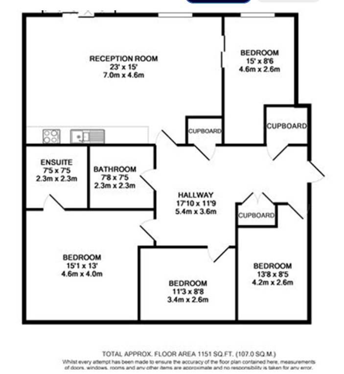 22 Metcalfe Court, Teal Street, London floorplan