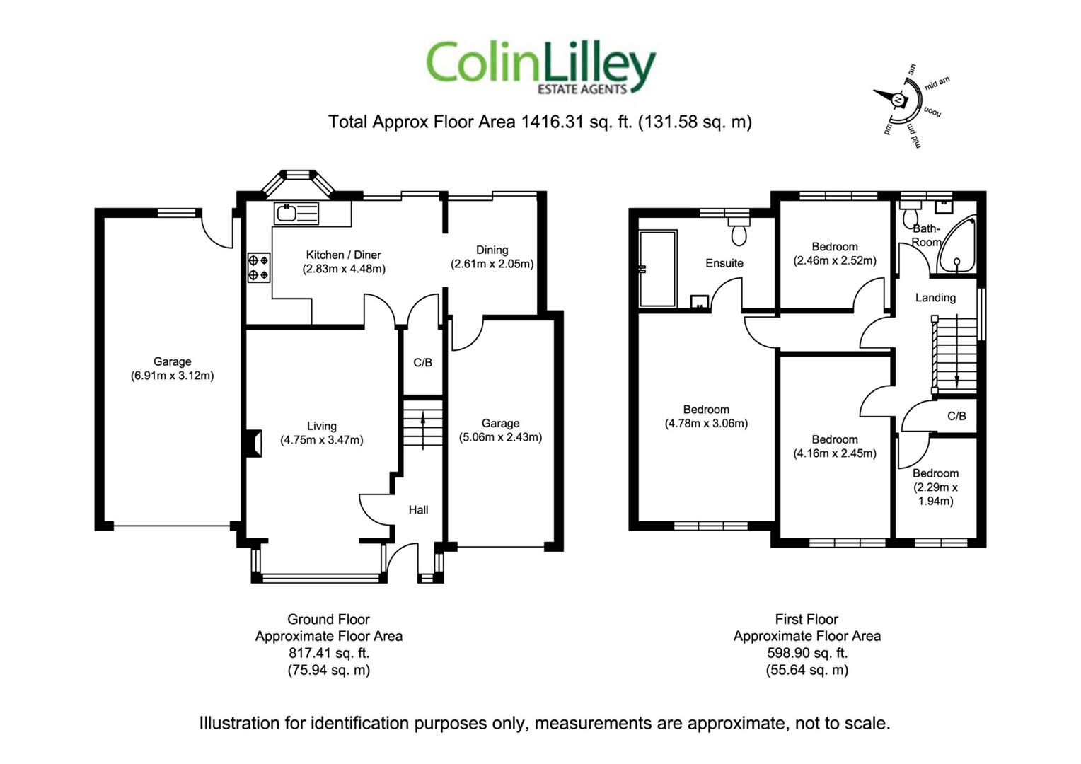 22, Prensgarth Way, South Shields floorplan