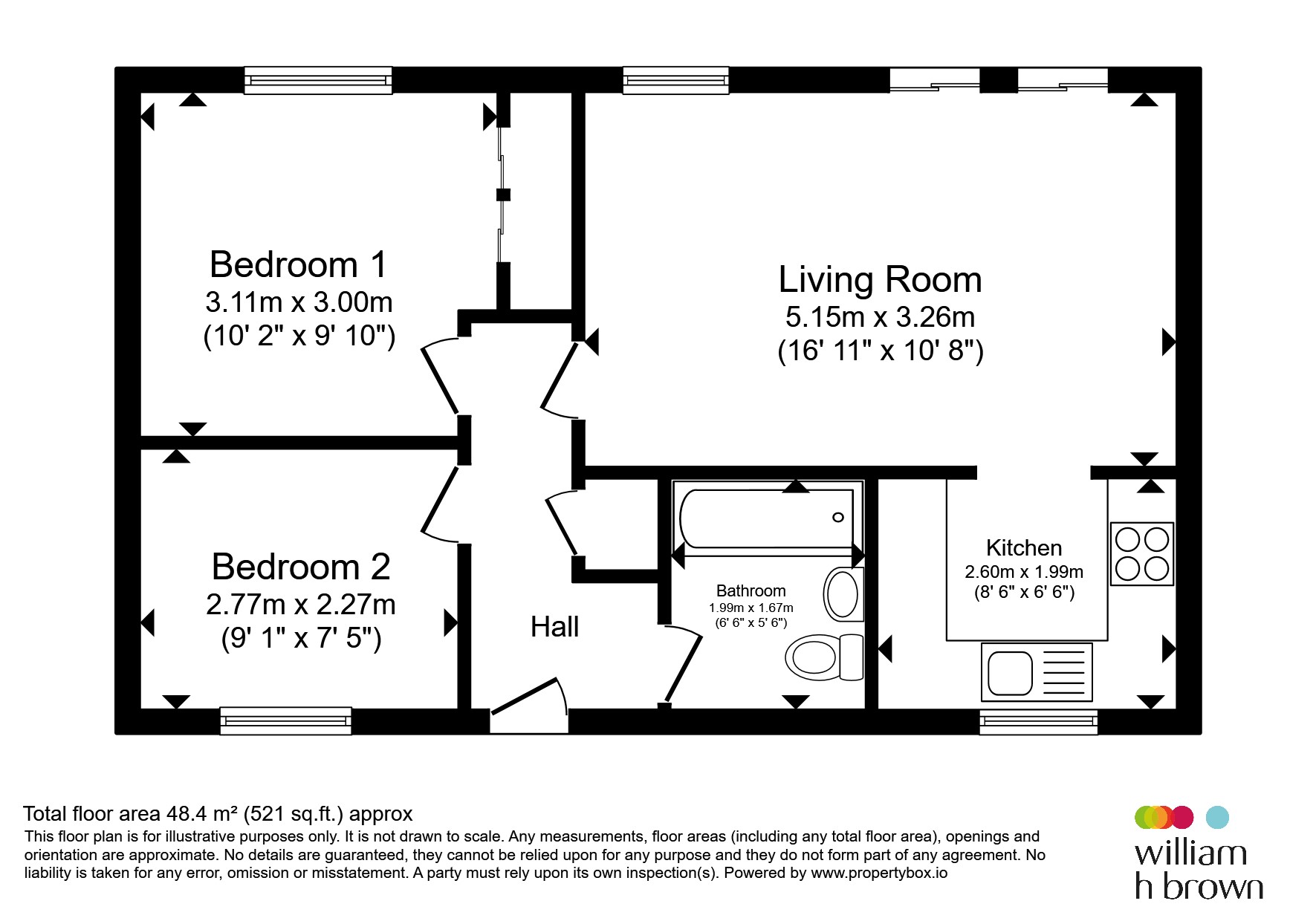 Kings Road, SUDBURY floorplan