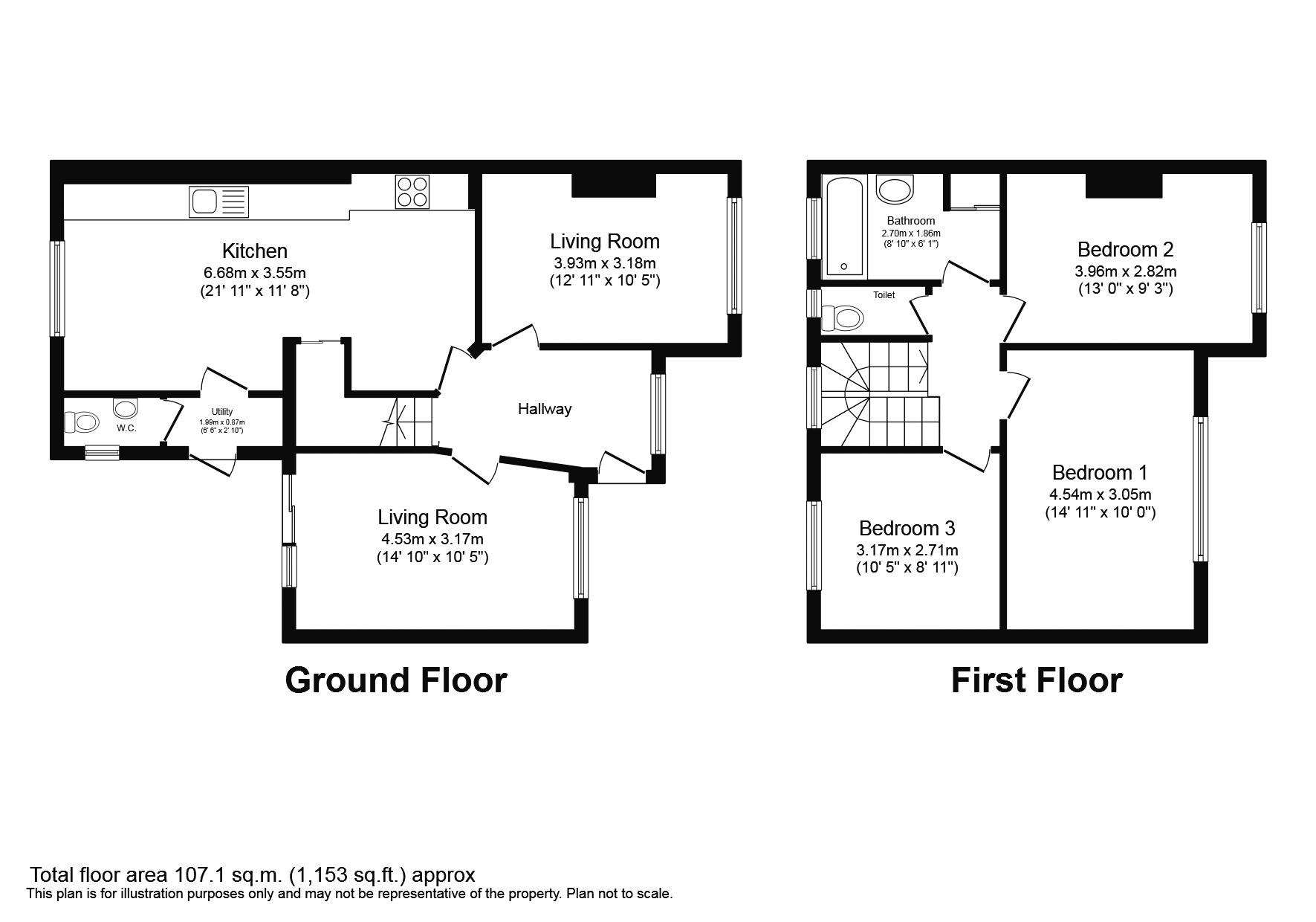 39, Pinner Road, Northwood floorplan