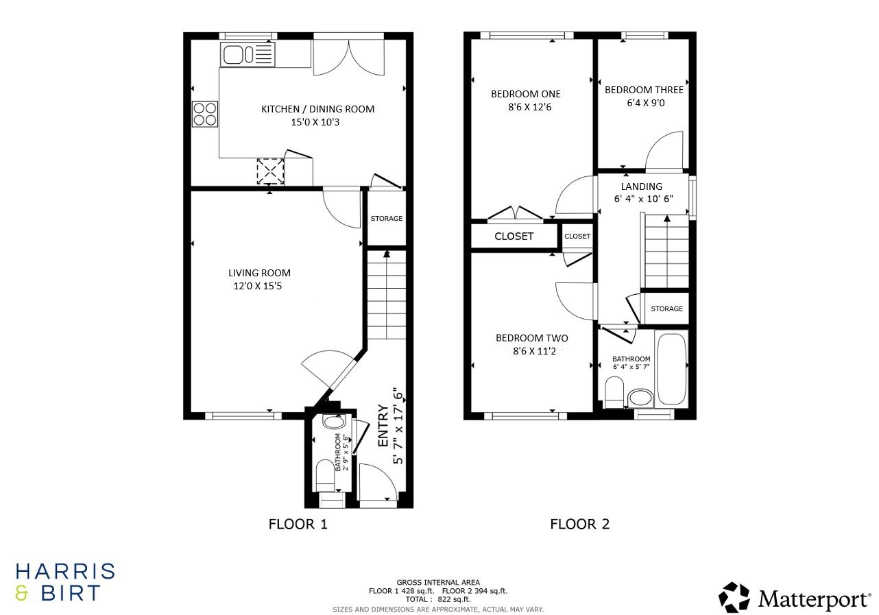 11, Derwyn Las, Caerphilly floorplan