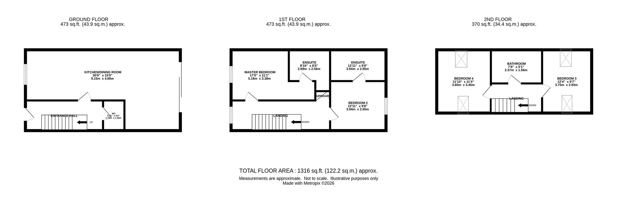 70 Birtles Road, Macclesfield floorplan