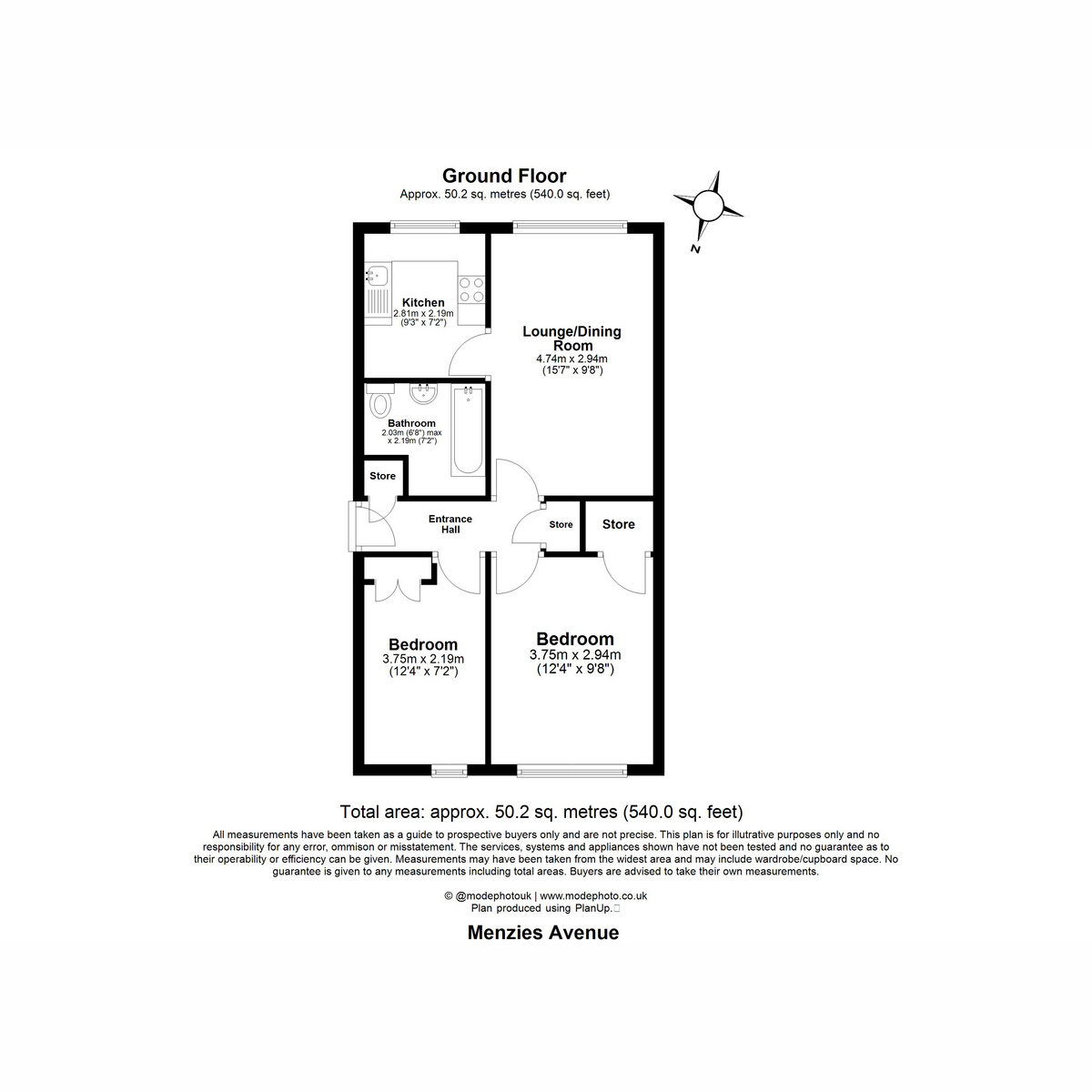 35, Menzies Avenue, Basildon floorplan