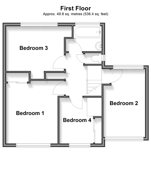 St. Leonard's Road, Horsham floorplan