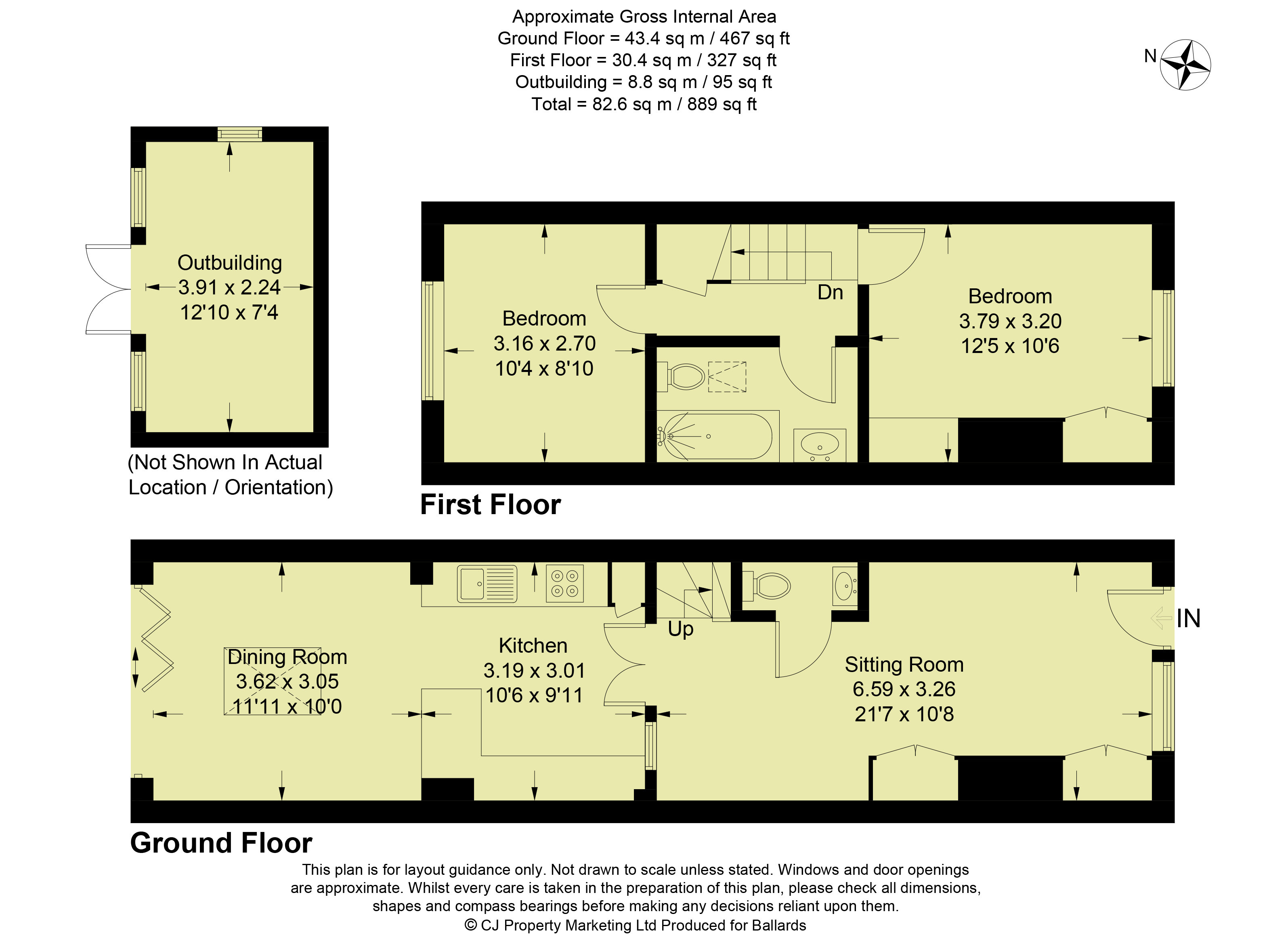 82, West Street, Oxfordshire floorplan