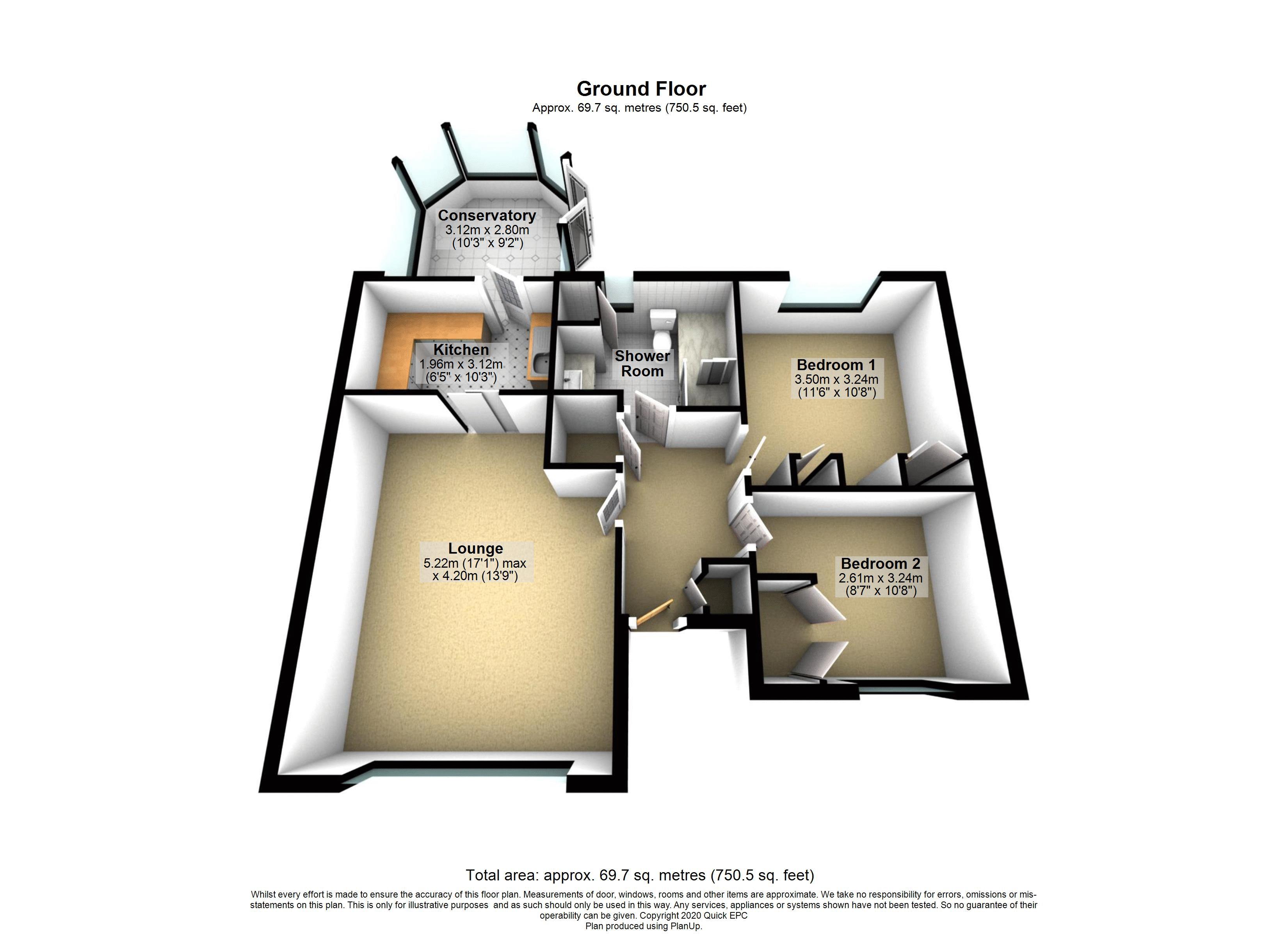 Abbey Close, Elmbridge Village, Cranleigh GU6, 2 bedroom property for