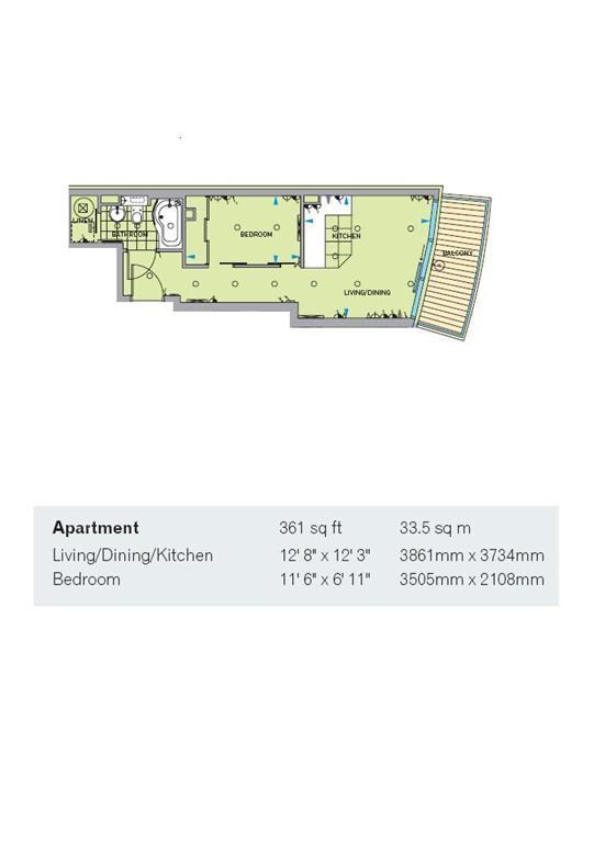 12, Lanson Building, London floorplan