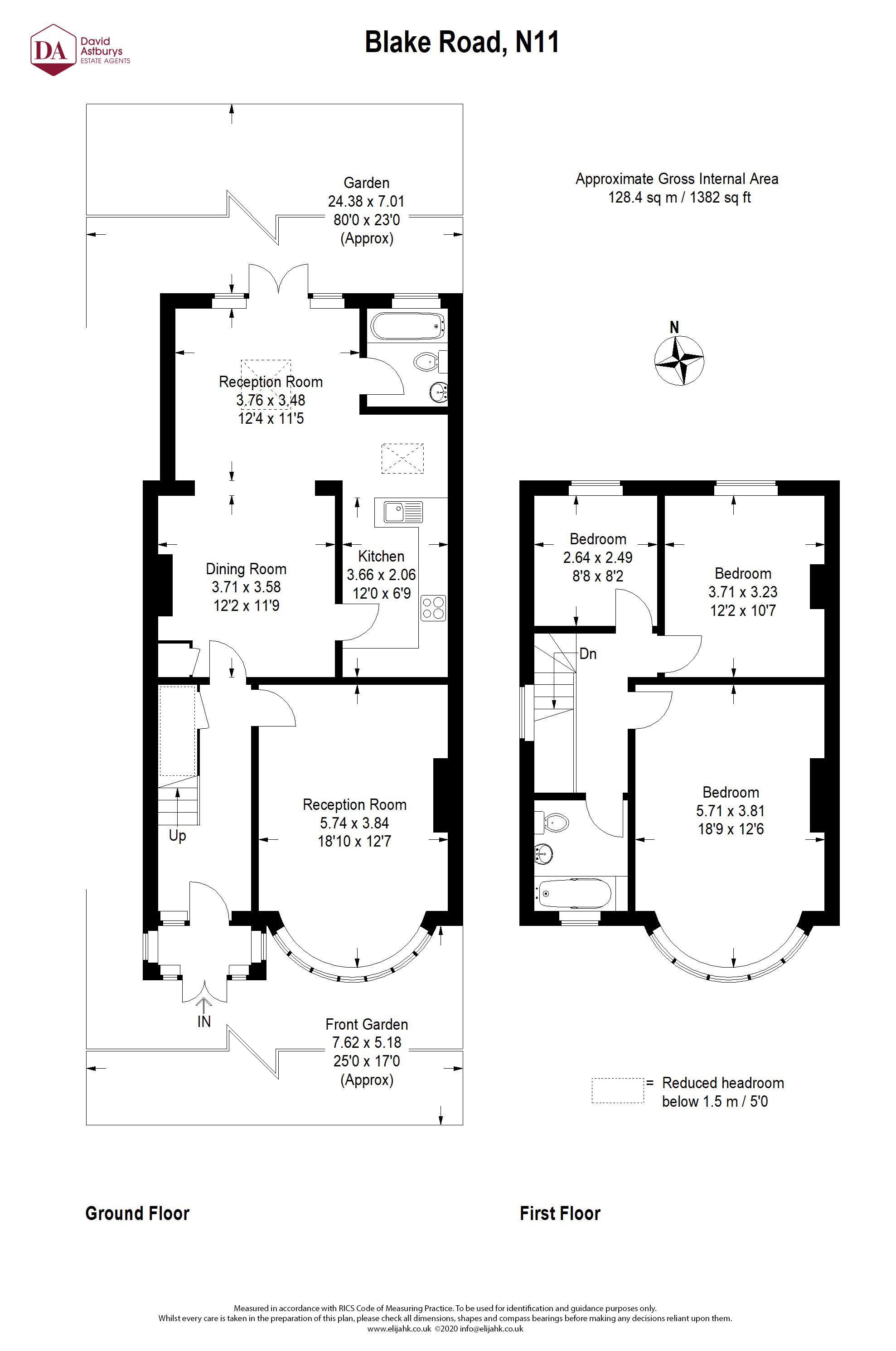 Blake Road, London N11, 3 bedroom semidetached house for sale