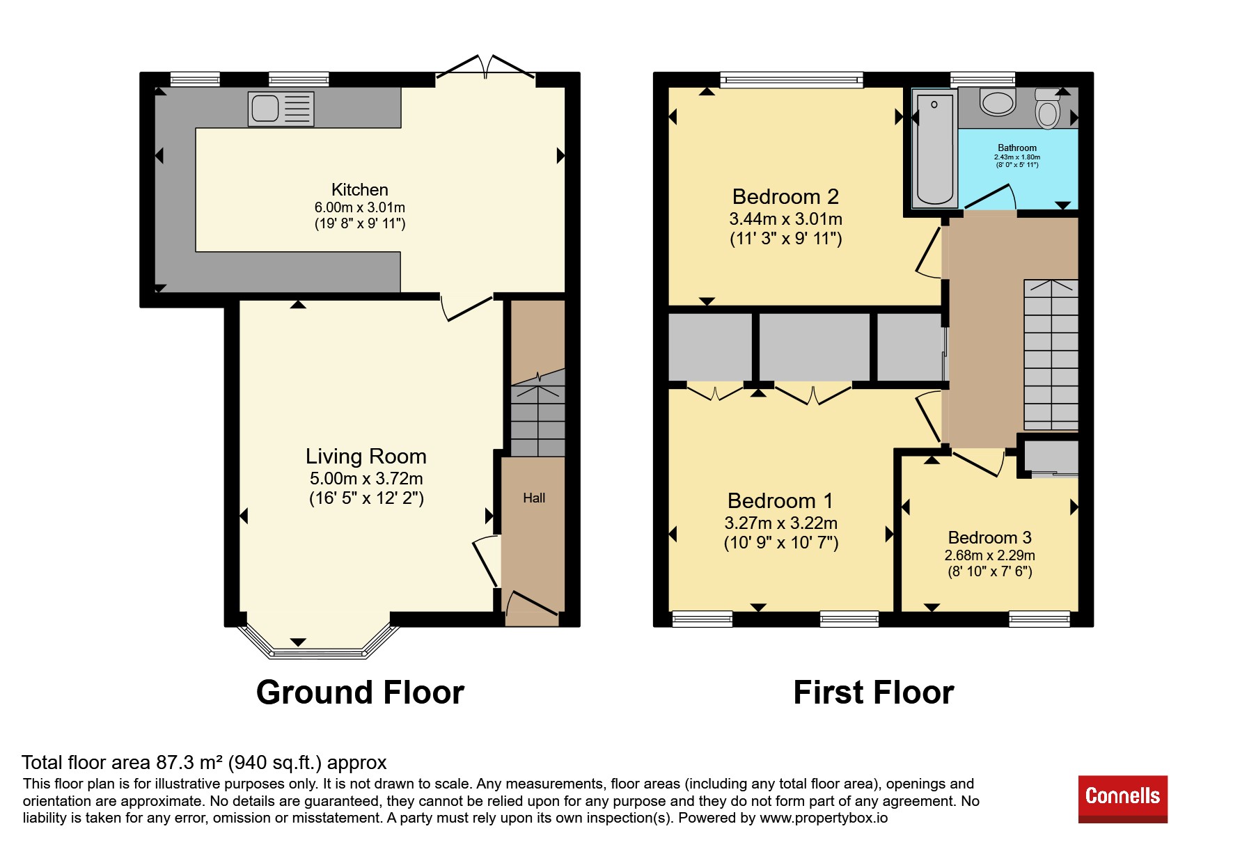 Fountains Way, Walsall floorplan