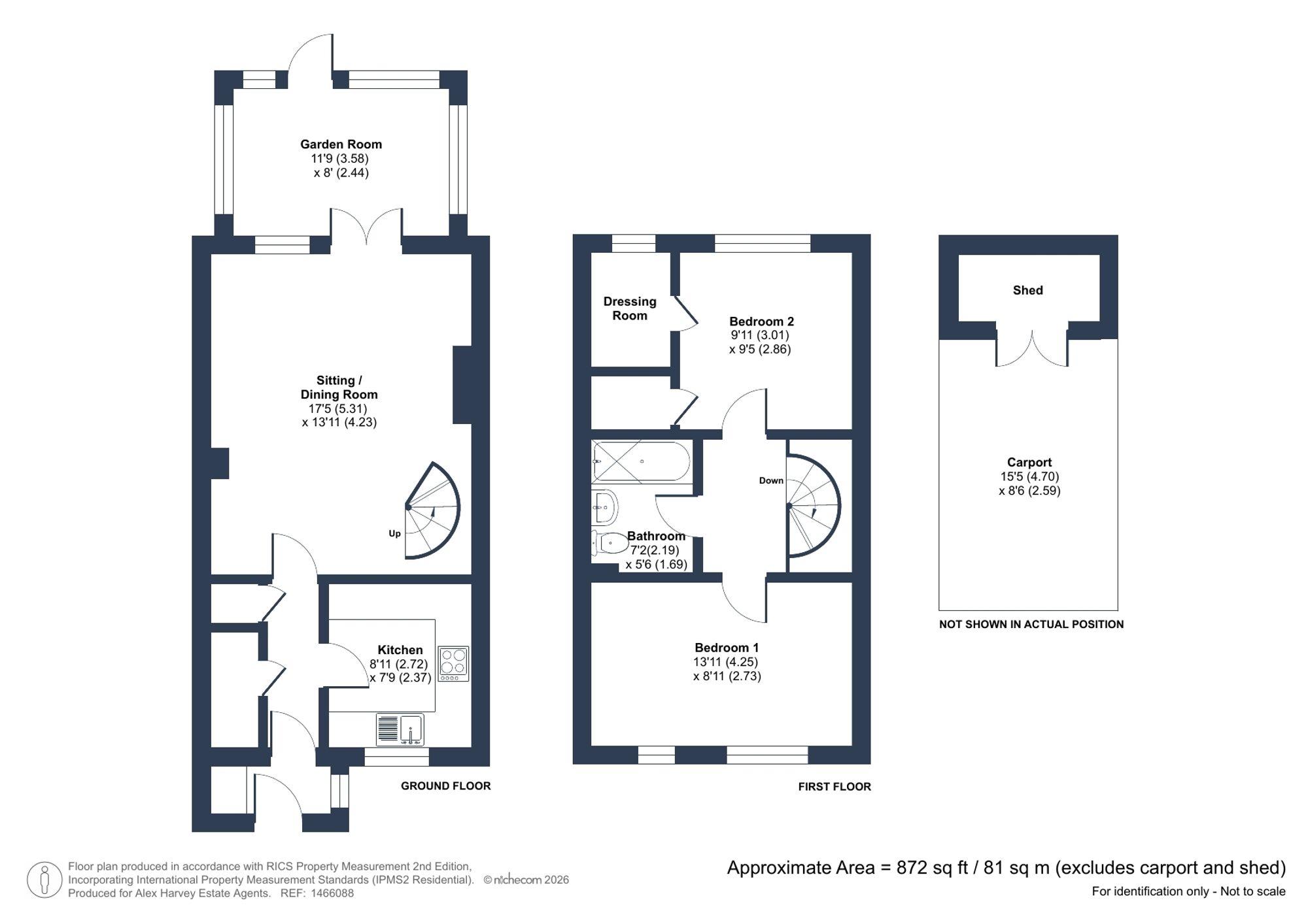 14 Lakers Meadow, Billingshurst floorplan