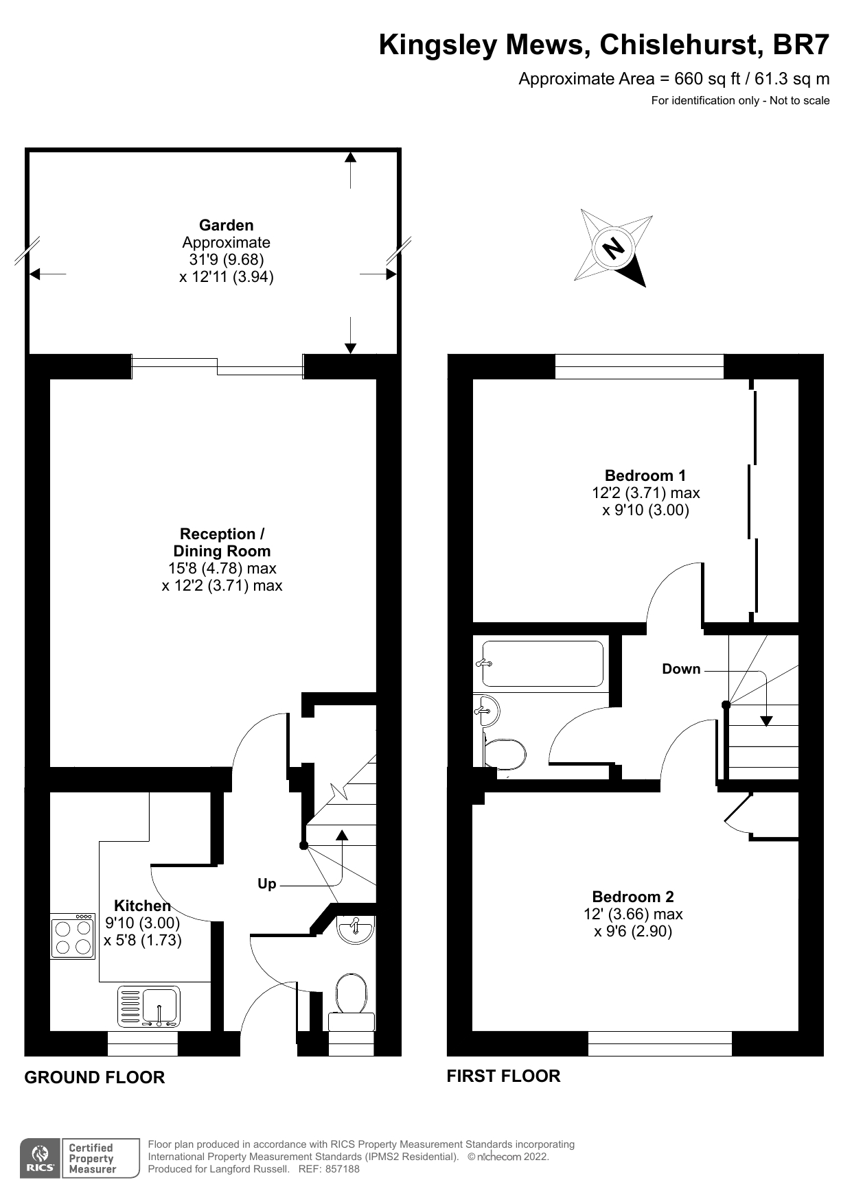 Kingsley Mews, Chislehurst floorplan