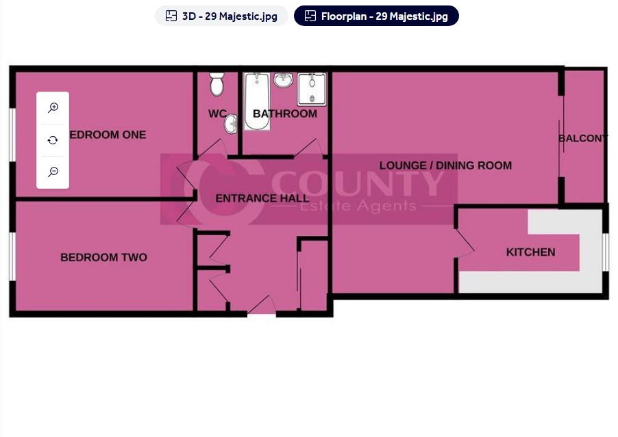29 The Majestic, North Promenade, Lytham St. Annes floorplan
