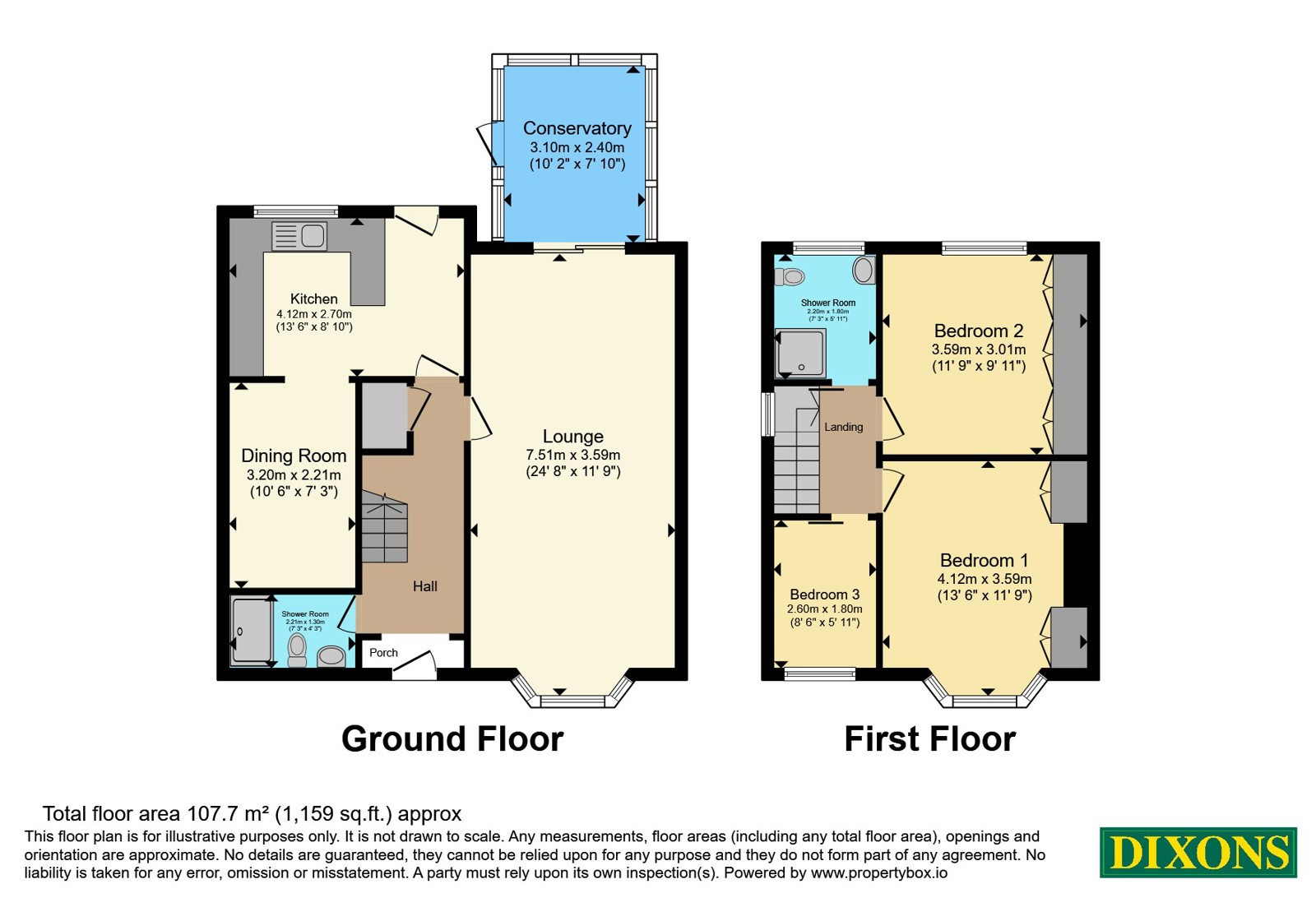 110, Mill Lane, Wolverhampton floorplan