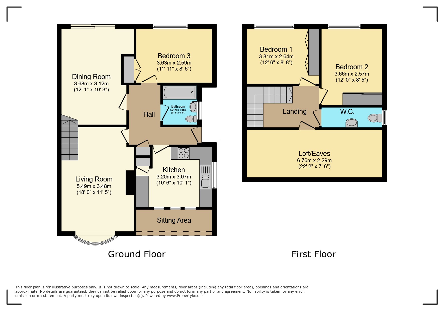 69, Hazel Road, Camberley floorplan