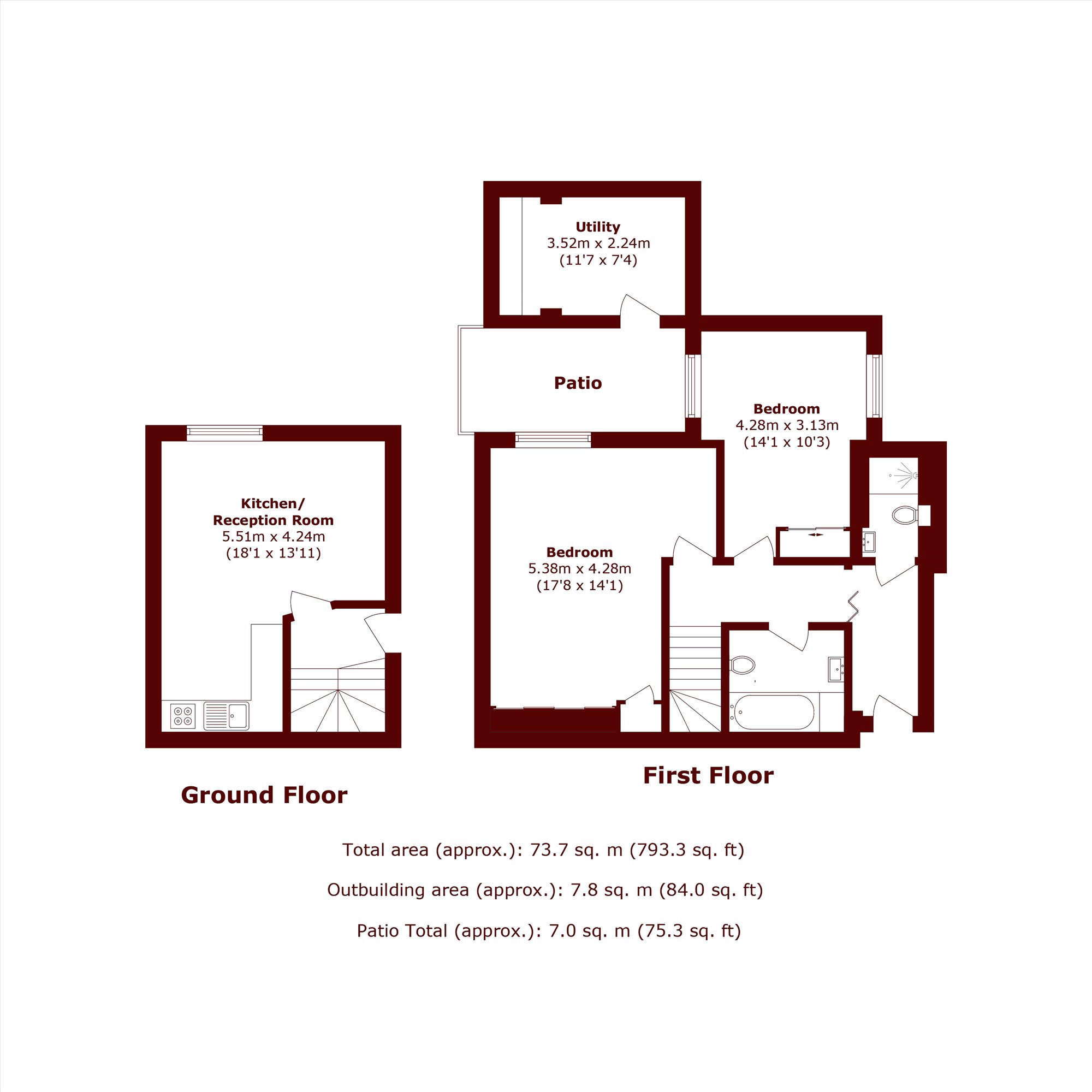 Rutland Gate, London floorplan