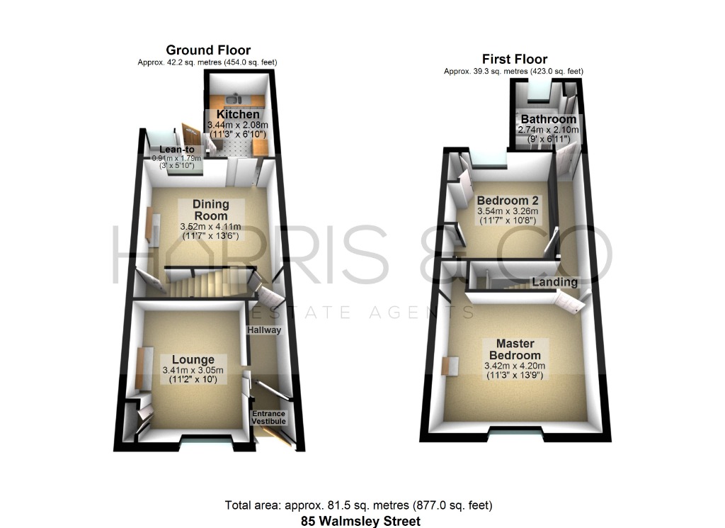85, Walmsley Street, Lancashire floorplan