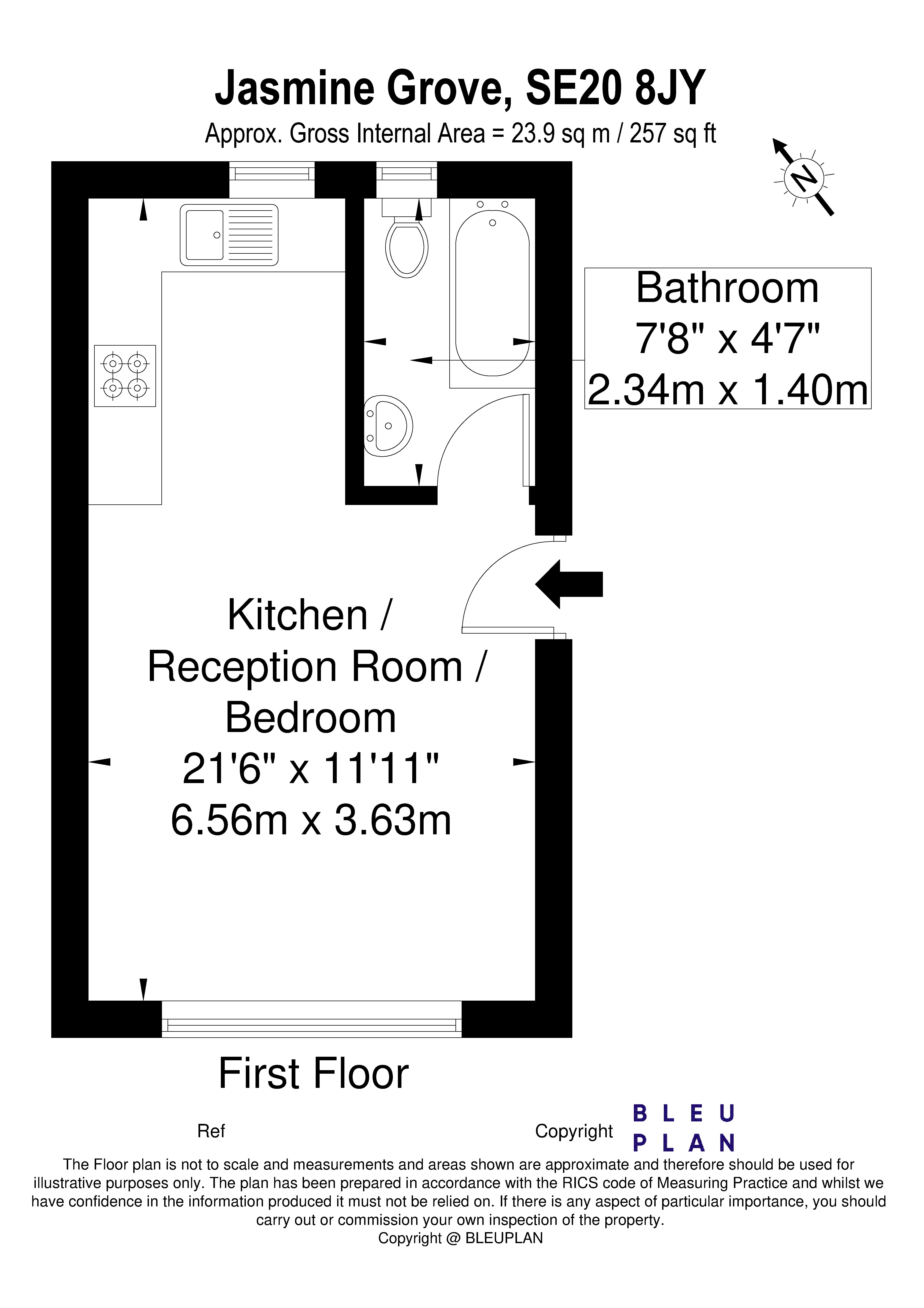 Jasmine Grove, Anerley floorplan