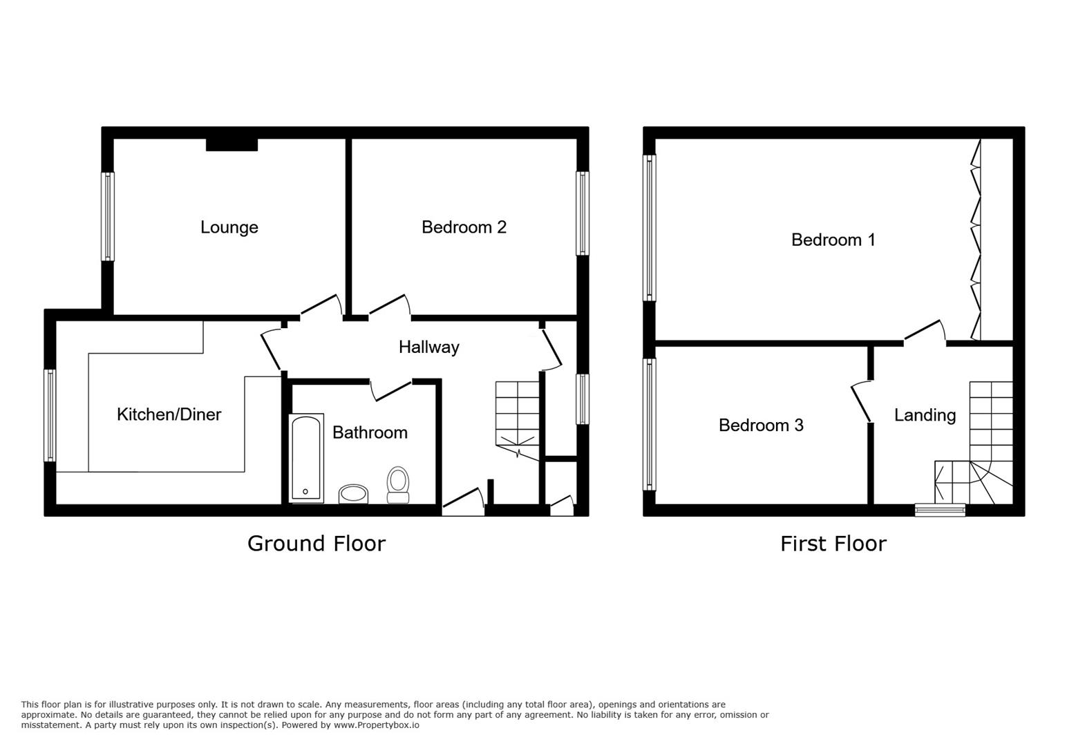 38, Wesley Avenue, Bradford floorplan