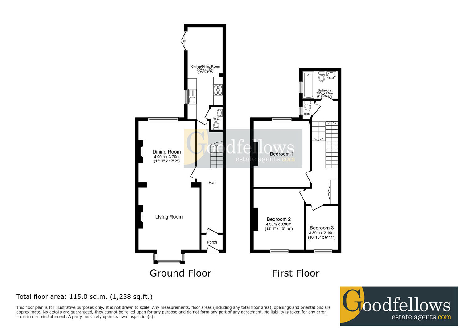 39, Rokeby Terrace, Newcastle Upon Tyne floorplan