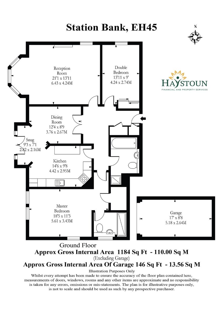 1 Station Bank, Peebles floorplan