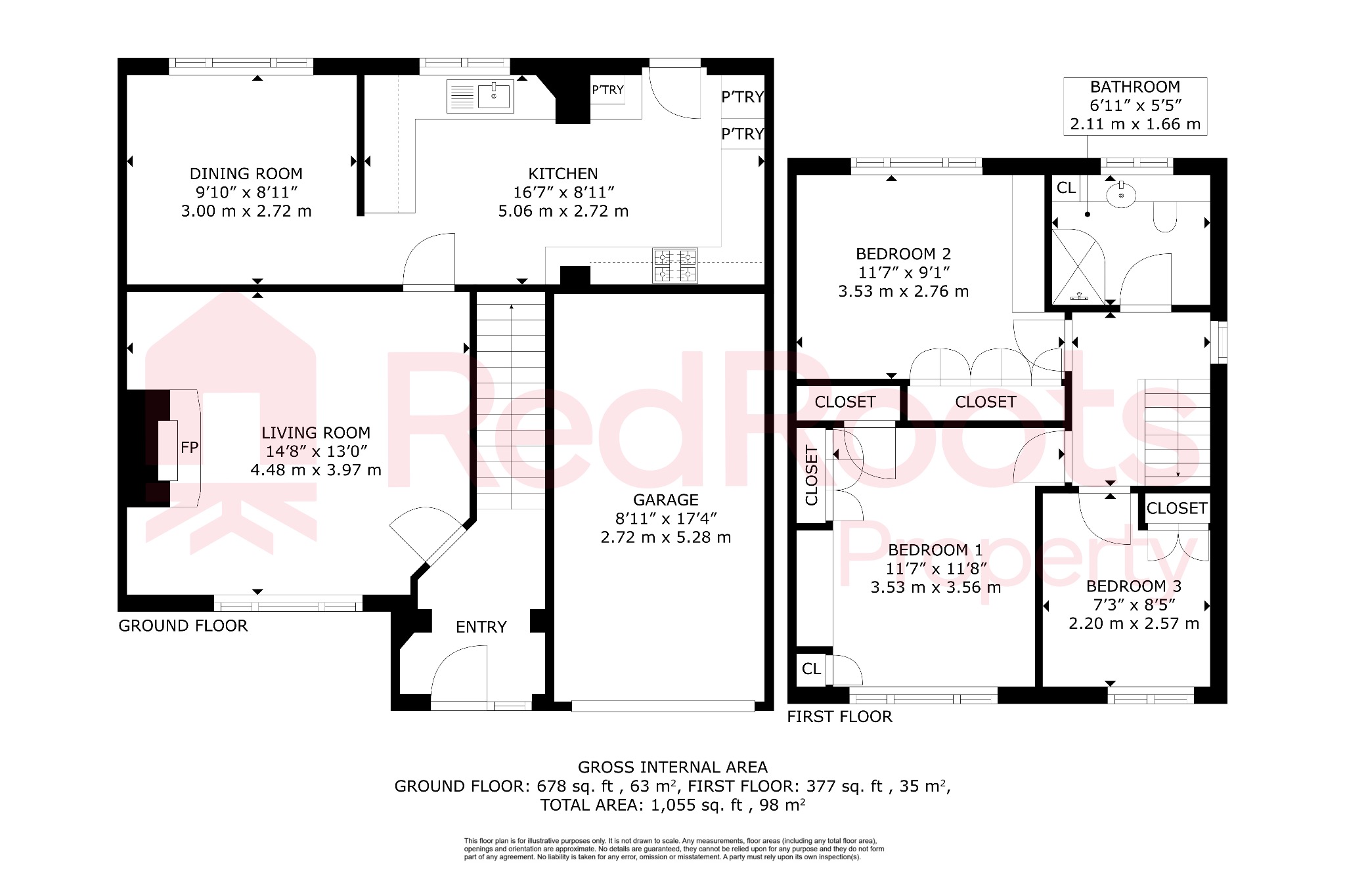 27 Belvoir Avenue, Barnburgh, South Yorkshire floorplan