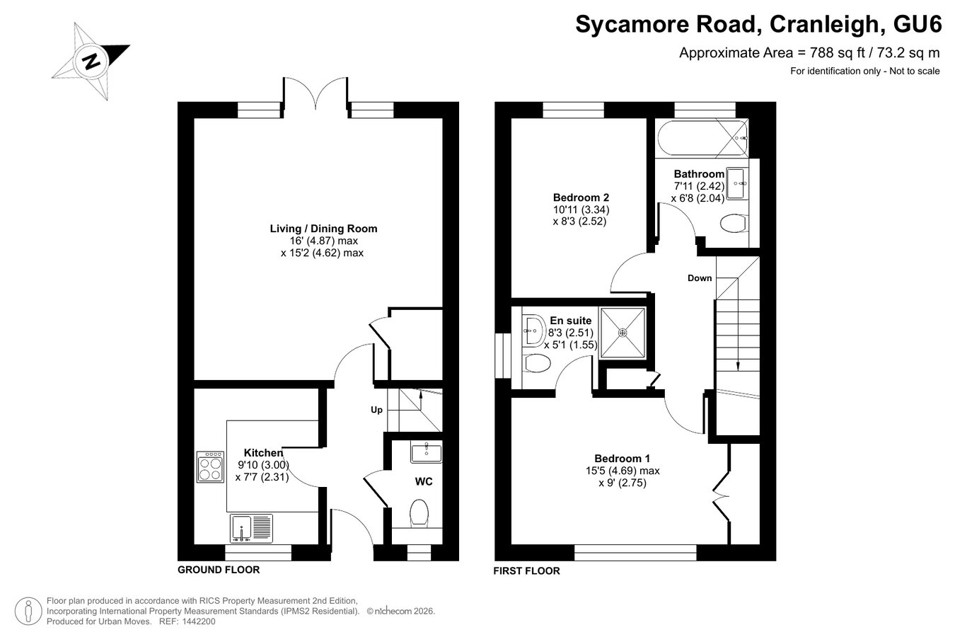 Twenty Six, Sycamore Road, Cranleigh floorplan