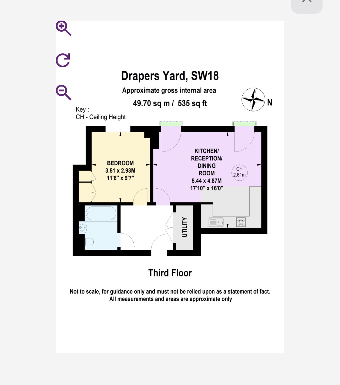 Drapers Yard, London floorplan