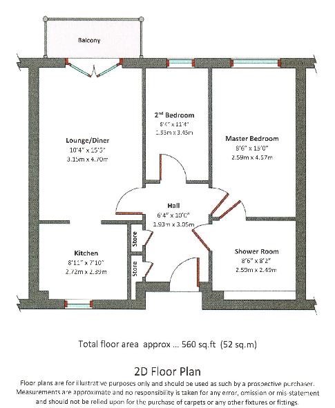 21, Manor Gardens, Bolton floorplan